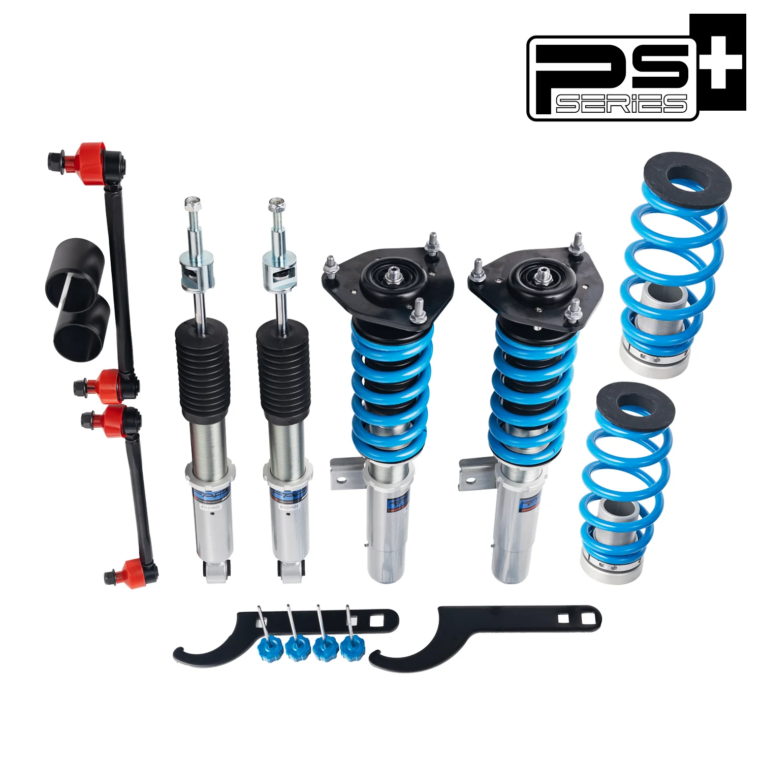 16-Level Damping Coilover For Audi A3/A3 Quattro 2nd Gen FWD/AWD 8P 2003-2012 PS024820
