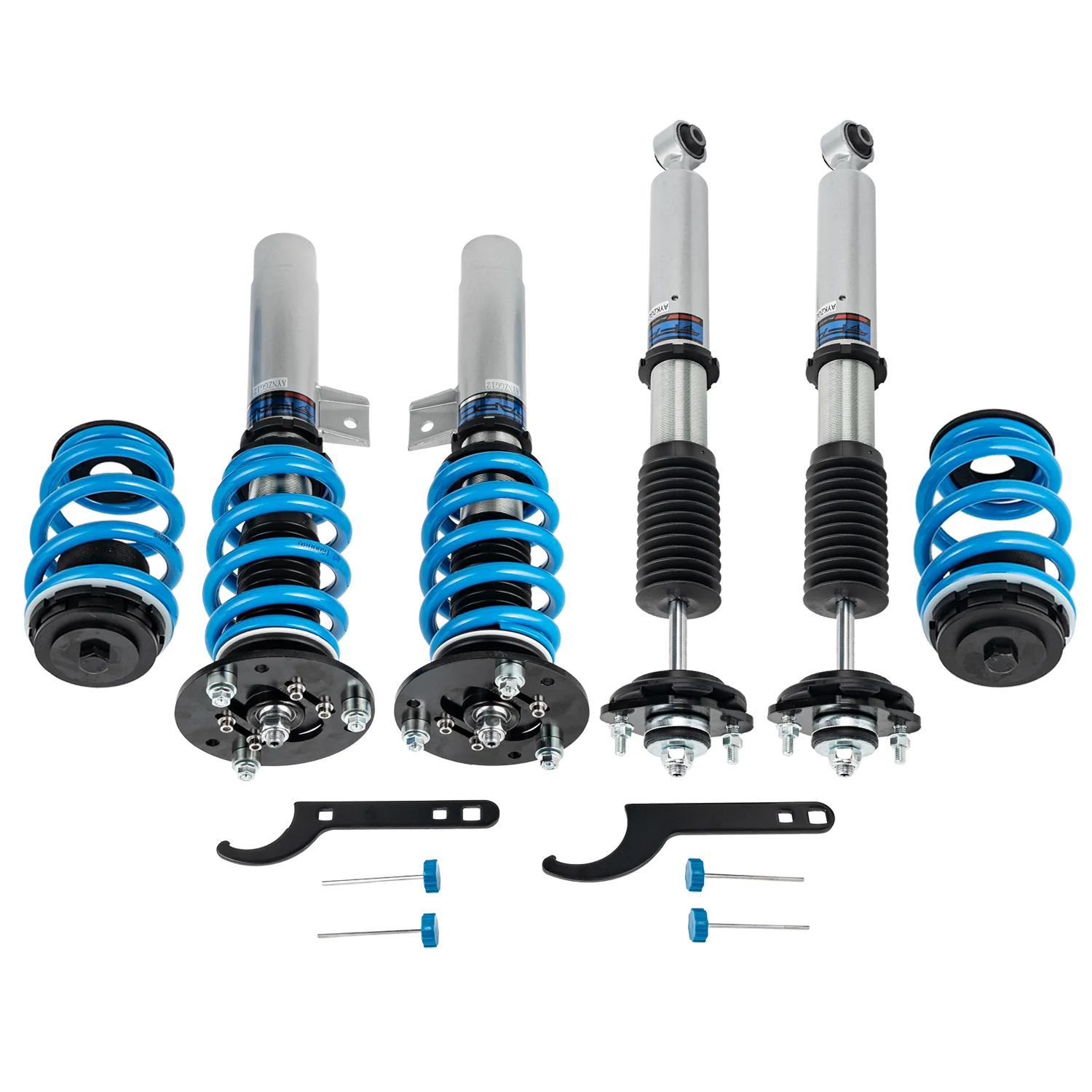 16-Level Damping Coilover For BMW 3 Series E46 (Non-M) 1997-2006 / M3 E46 1998-2005 PS006120 - Image 8