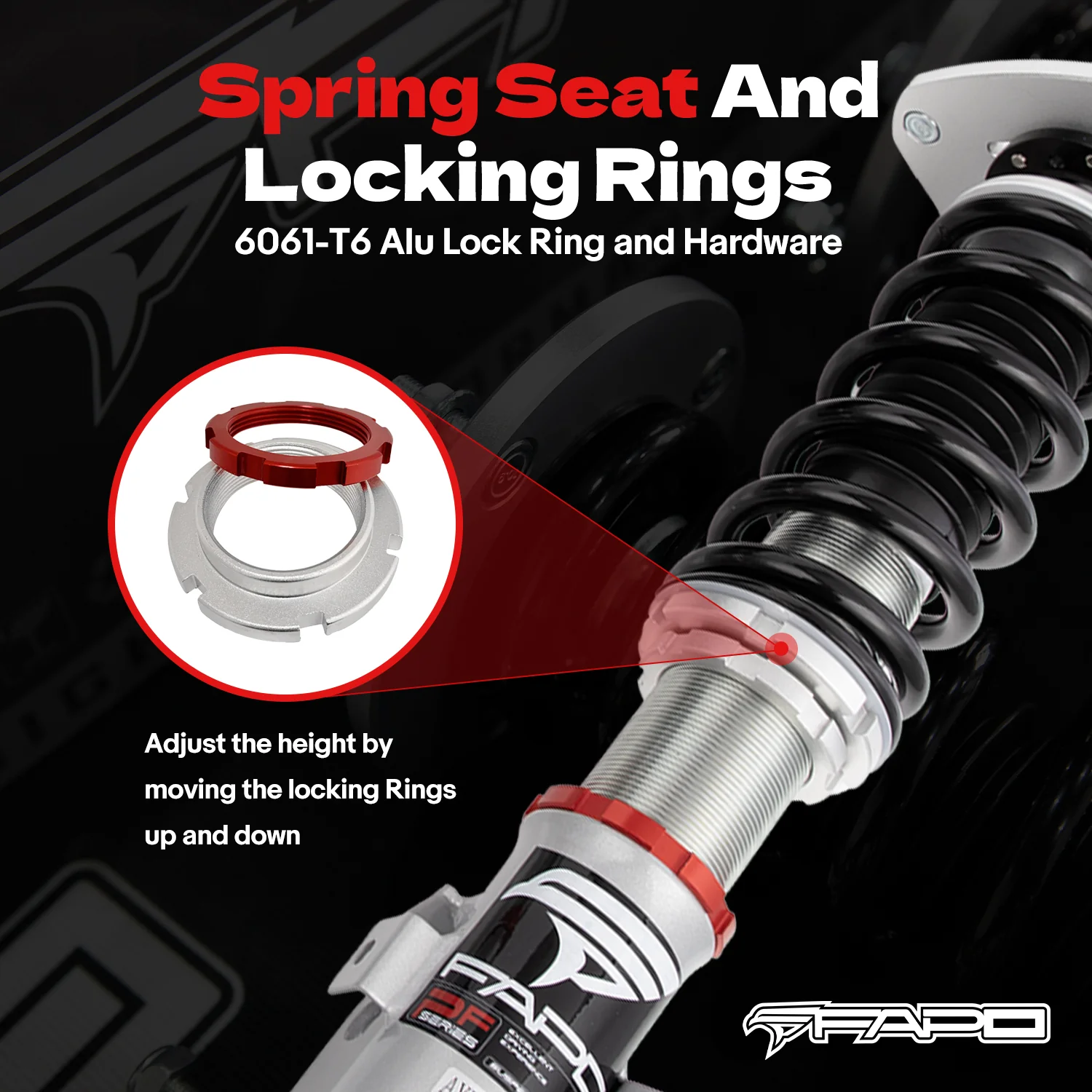 32-Level Damping Coilover for 1989-2005 Mazda MX-5 Miata 1st / 2nd Gen NA8C/NB8C PF007330 - Image 7