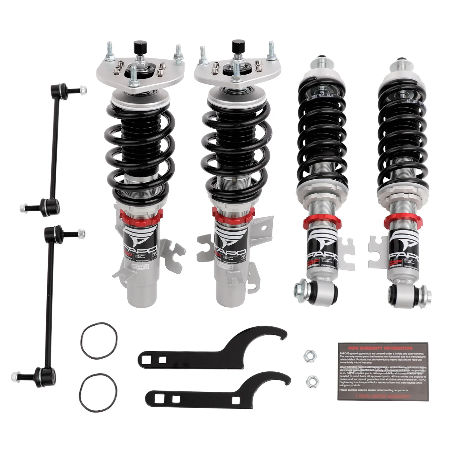 32-Level Damping Coilover for 2006-2015 Mini Cooper R55/R56/R57 Hatch & Convertible PF016620 - Image 14