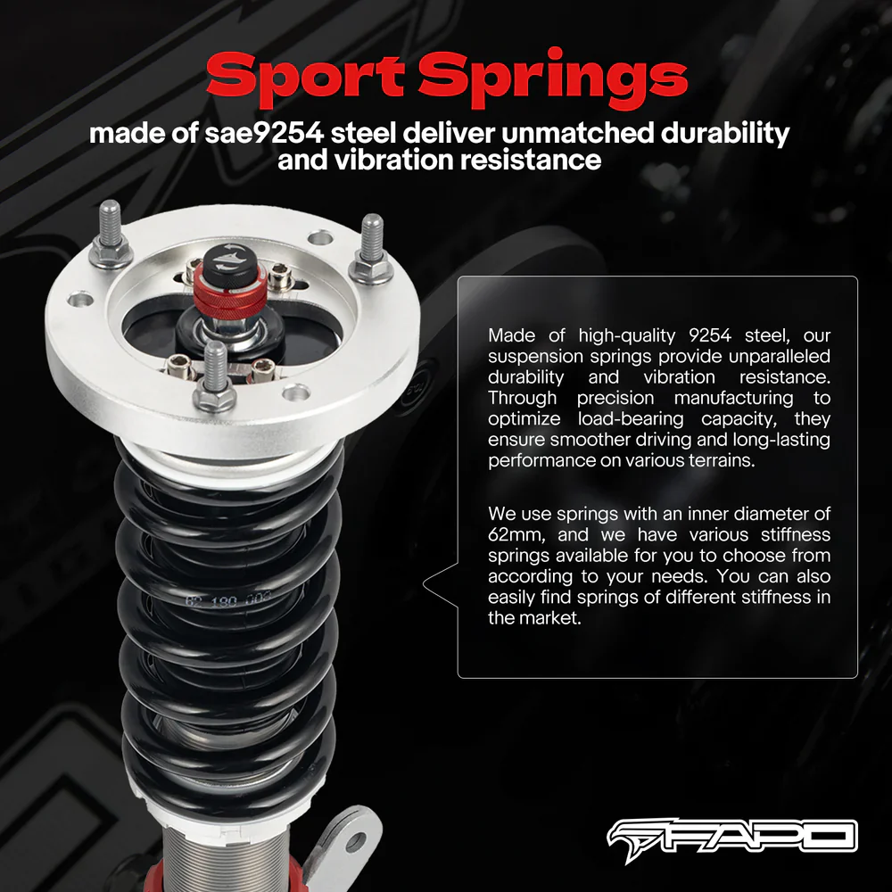 32-Level Damping Coilover For BMW Z4 E85/E86 2002-2008 PF006730 - Image 8