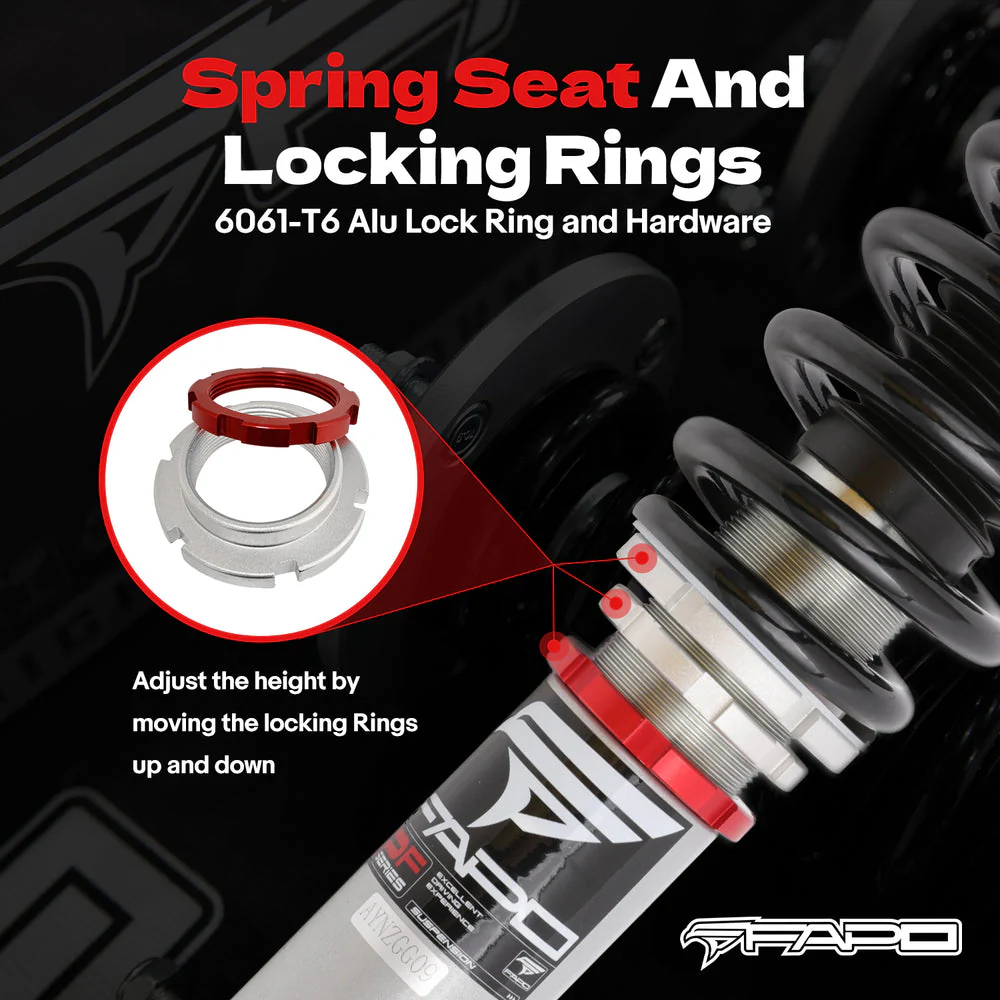 32-Level Damping Coilover For Tesla Model 3 4WD 2017+ PF039820 - Image 7