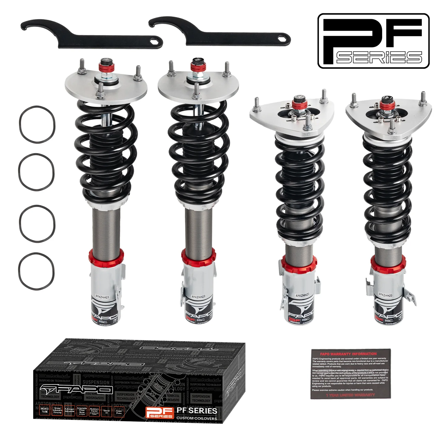32-Level Damping Coilover For Subaru Forester 2nd Gen SG 2003–2008 PF000130