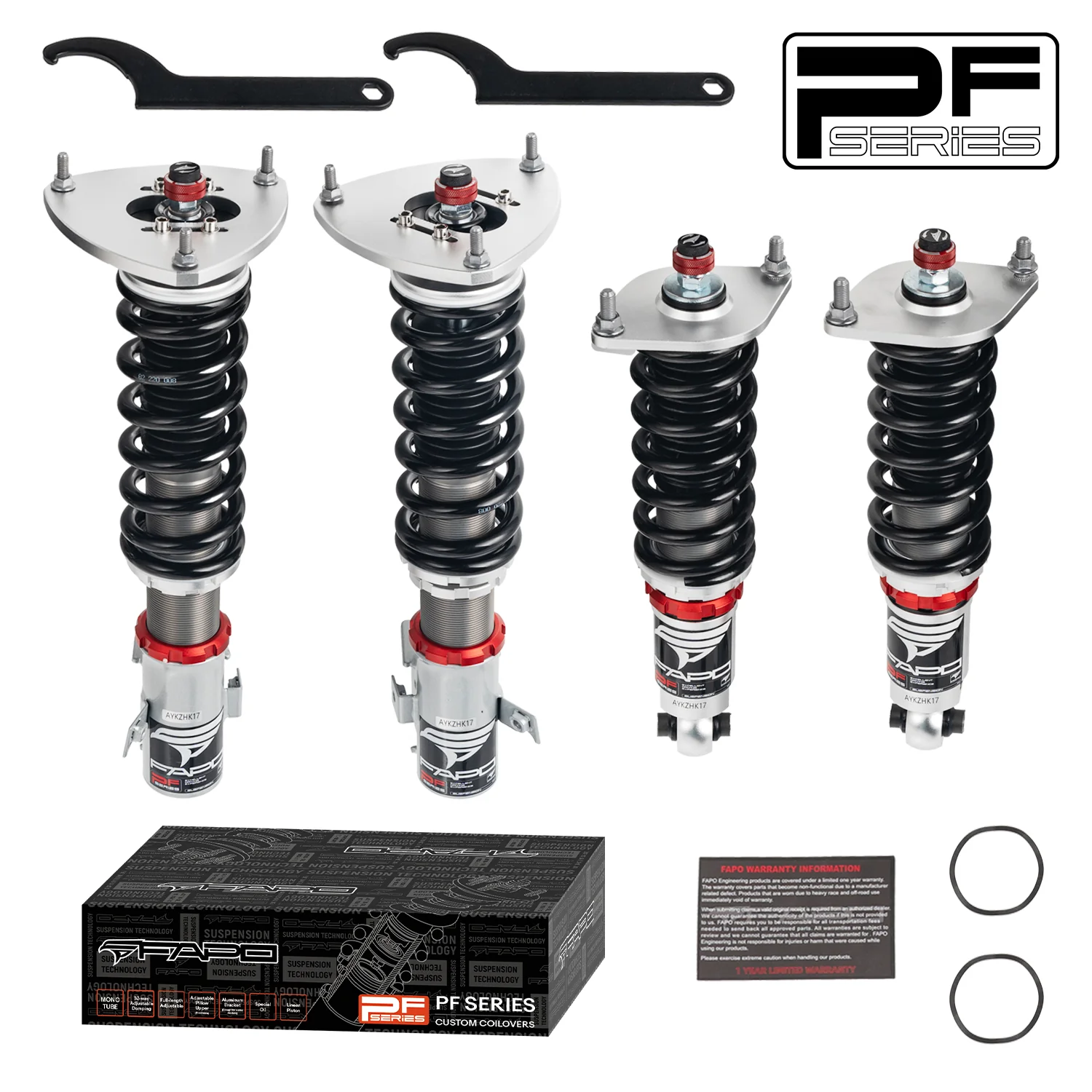 32-Level Damping Coilover For Subaru Forester 3rd Gen SH 2008–2013 PF020330
