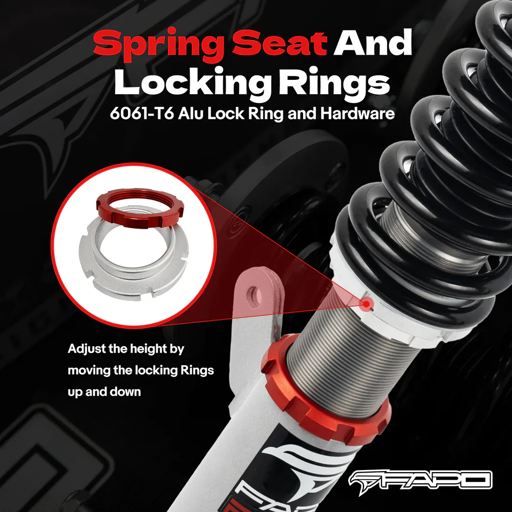 32-Level Damping Coilover For Tesla Model 3 4WD 2017+ PF039830 - Image 7