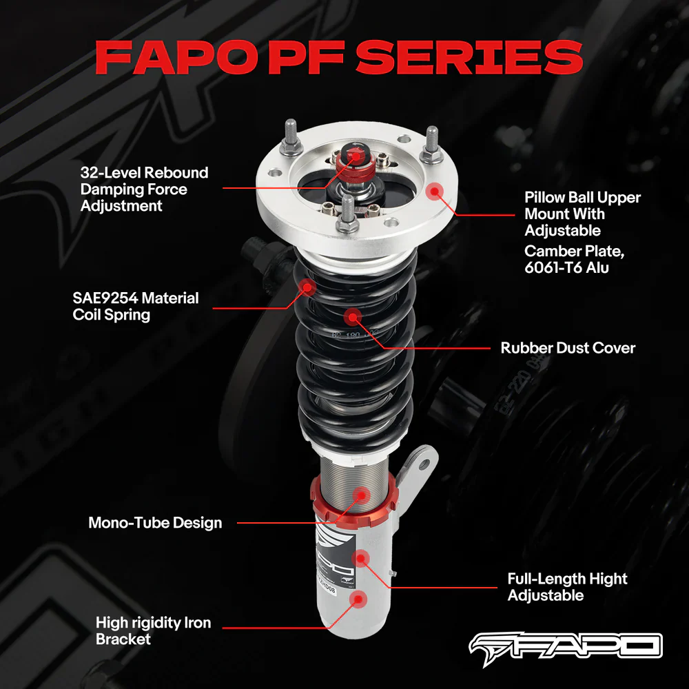 32-Level Damping Coilover For Toyota Supra 5th Gen J29/DB 2019+ PF066230 - Image 2
