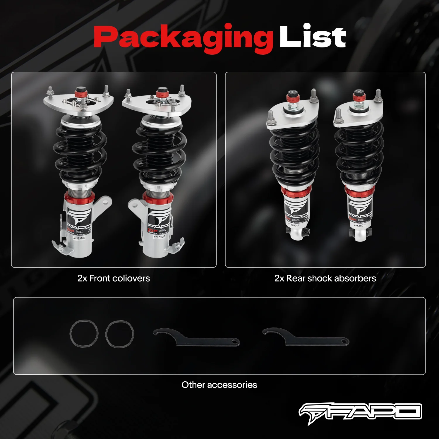 32-Level Damping Coilover for Scion FR-S ZN6 2012+ PF000430 - Image 11