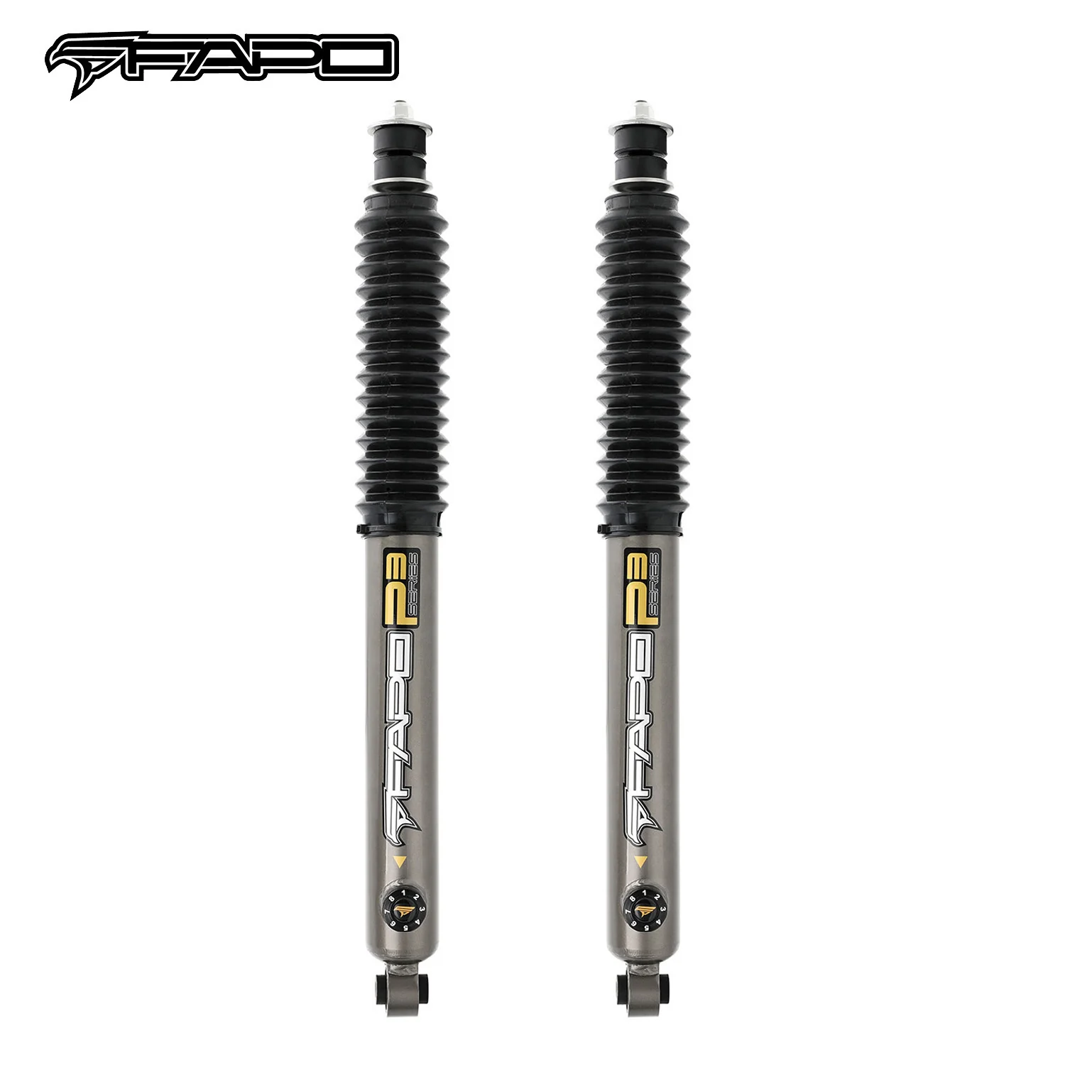 8-Stage Front 0-2.5 in Lift Shocks for 2007-2018 Jeep Wrangler P3 PA160630 - Image 8