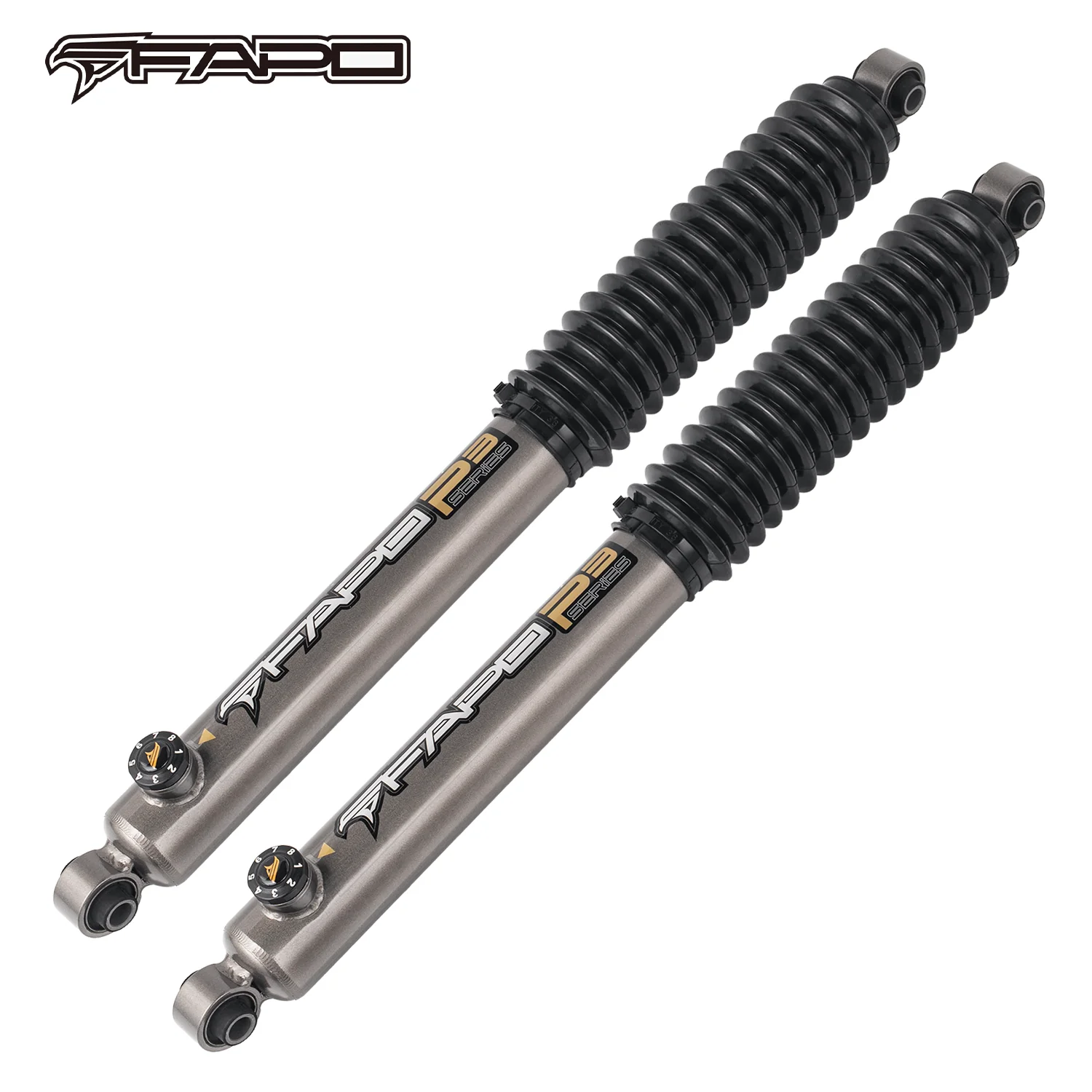 8-Stage Rear 0-4 in Lift Shocks For GMC Sierra 1500 2007-2021 PA162031