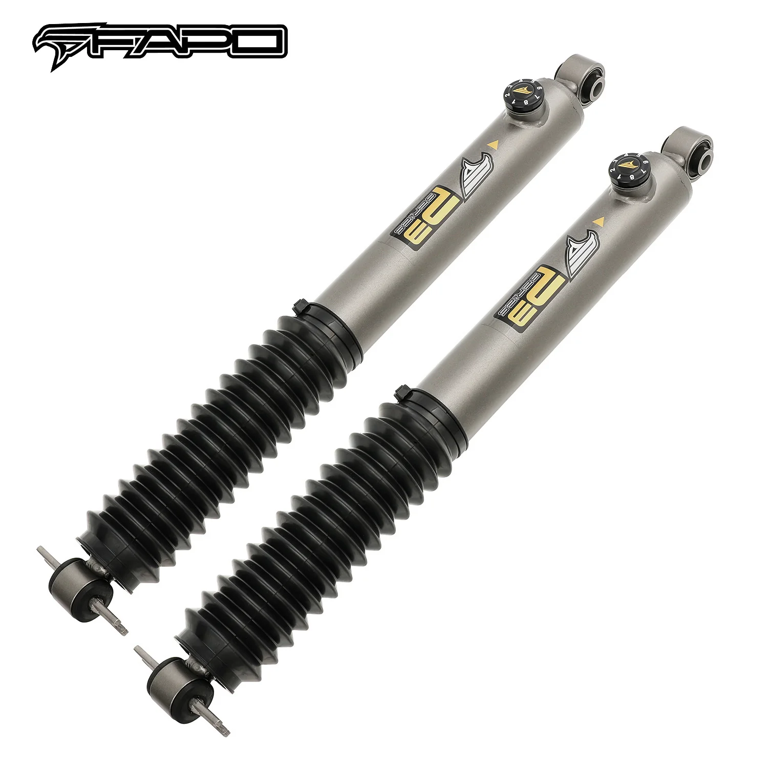 8-Stage Rear 2-3 in Lift Shocks for 1984-2001 Jeep Cherokee XJ -P3 PA891630 - Image 8