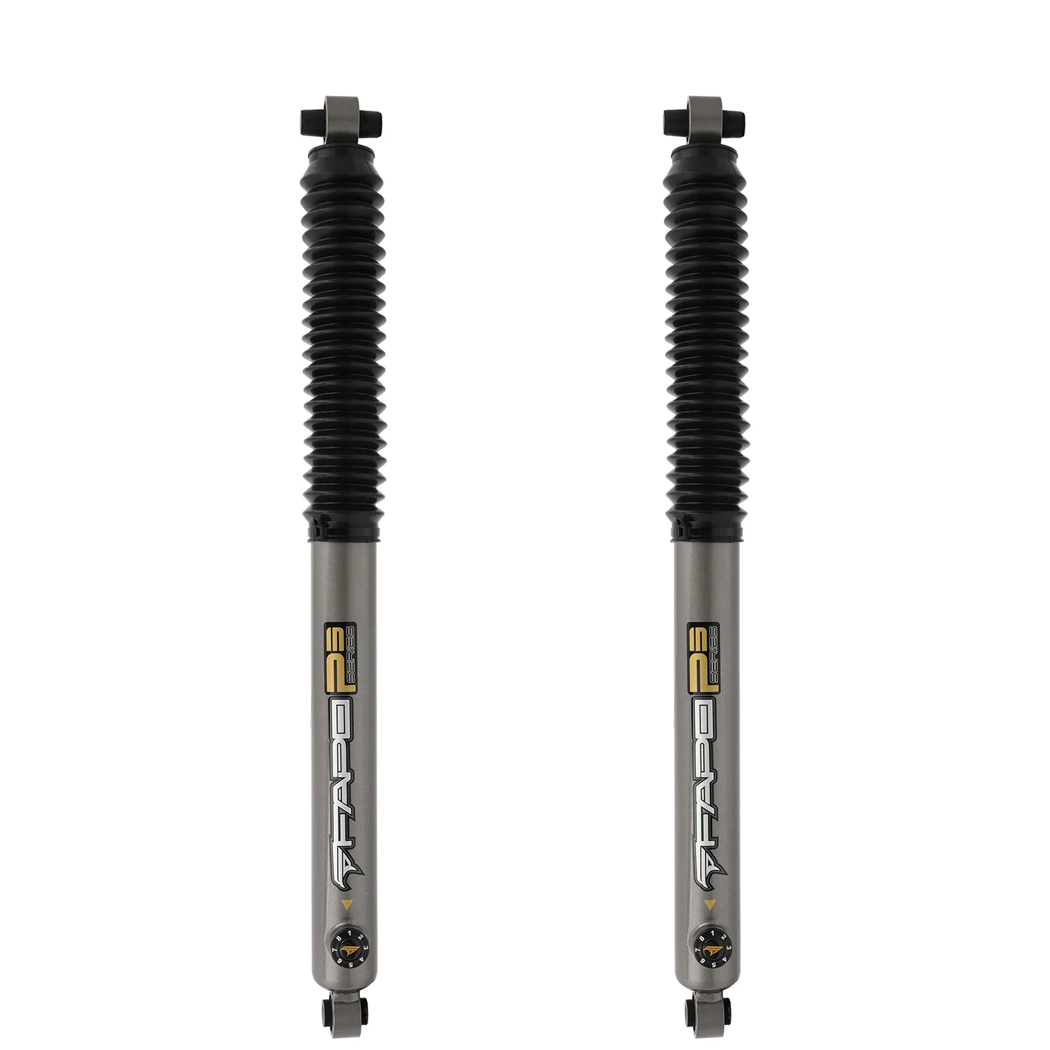 8-Stage Rear 3.5-4 in Lift Shocks for 2018-2021 Jeep Wrangler JL -P3 PA791830