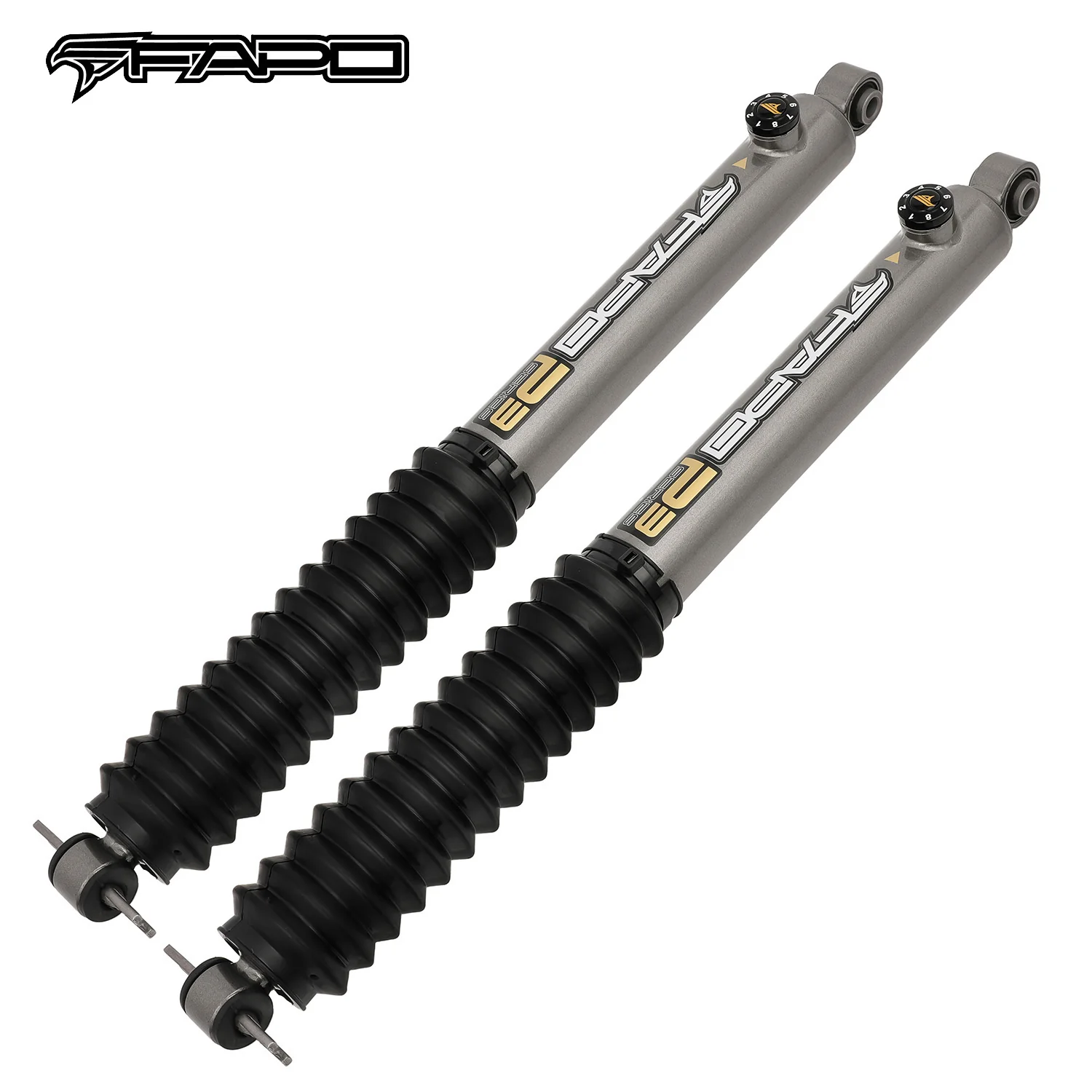 8-Stage Rear 6.5-8 in Lift Shocks for 1997-2006 Jeep Wrangler TJ -P3 PA591631 - Image 9