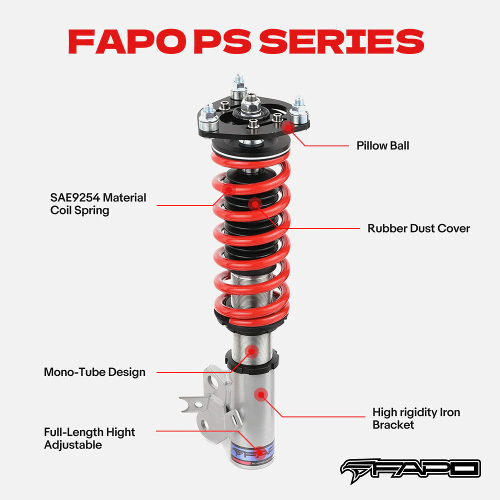Coilover for Mazda RX-8 2004-2011 Adj Height PS007610 - Image 3