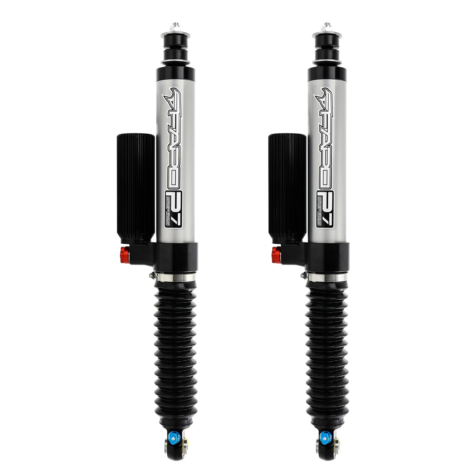 Dual-Adjustable Front 9-Way Shocks for Jeep Wrangler JK 2007-2018 (0-2.5 in Lift) P7 PA160670