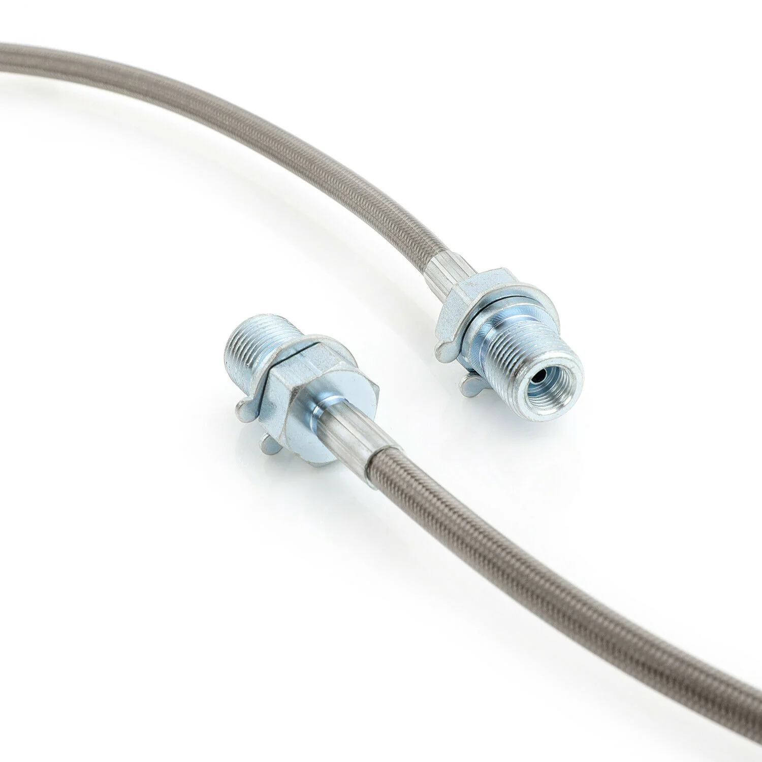 FAPO Front 4-6" Extended Brake Lines For Chevy C K 10 20 30 K5 Blazer 1971-1978 - Image 3