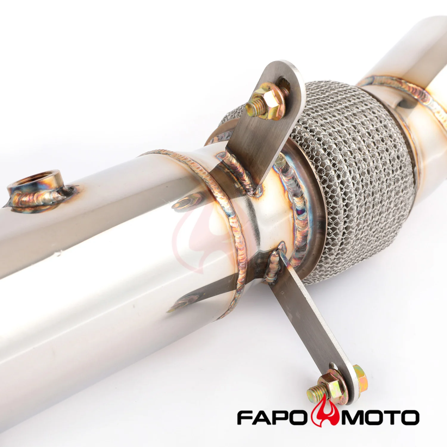 FAPO 4 inch Turbo Downpipe For BMW 535i/ix 640i F10/F11/F07/F12/F13/F06 N55 2015+ - Image 3