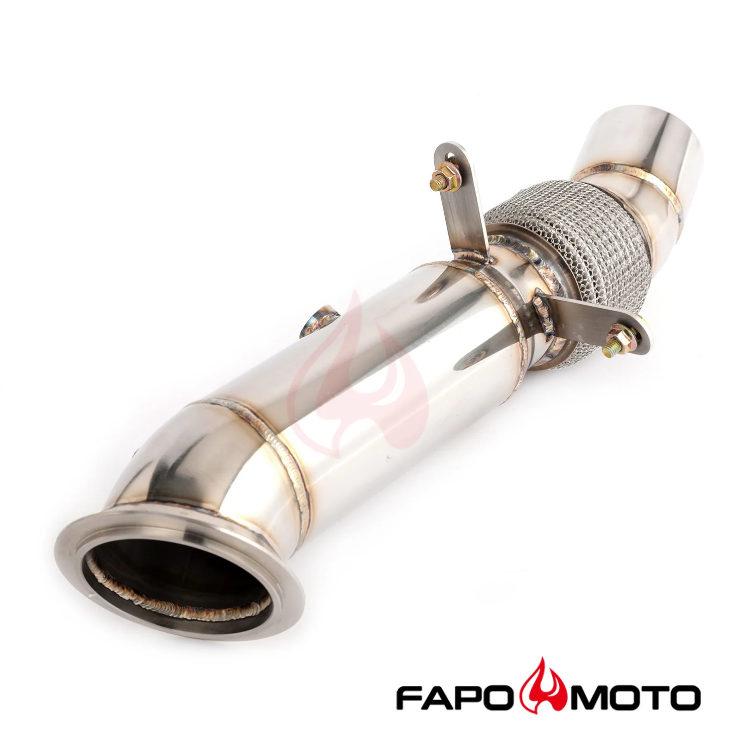 FAPO 4 inch Turbo Downpipe For BMW 535i/ix 640i F10/F11/F07/F12/F13/F06 N55 2015+ - Image 5