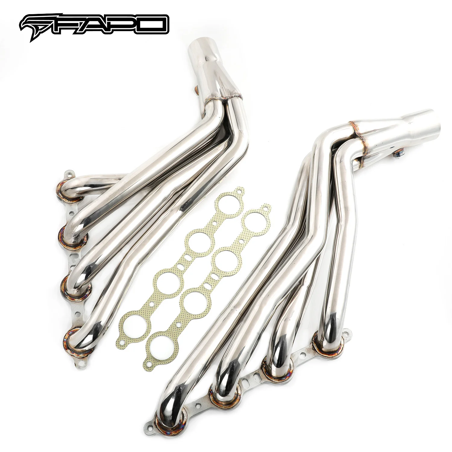 FAPO LS Swap Long Tube Header 1-3/4  for Chevelle El Camino Malibu GTO Lemans - Image 2
