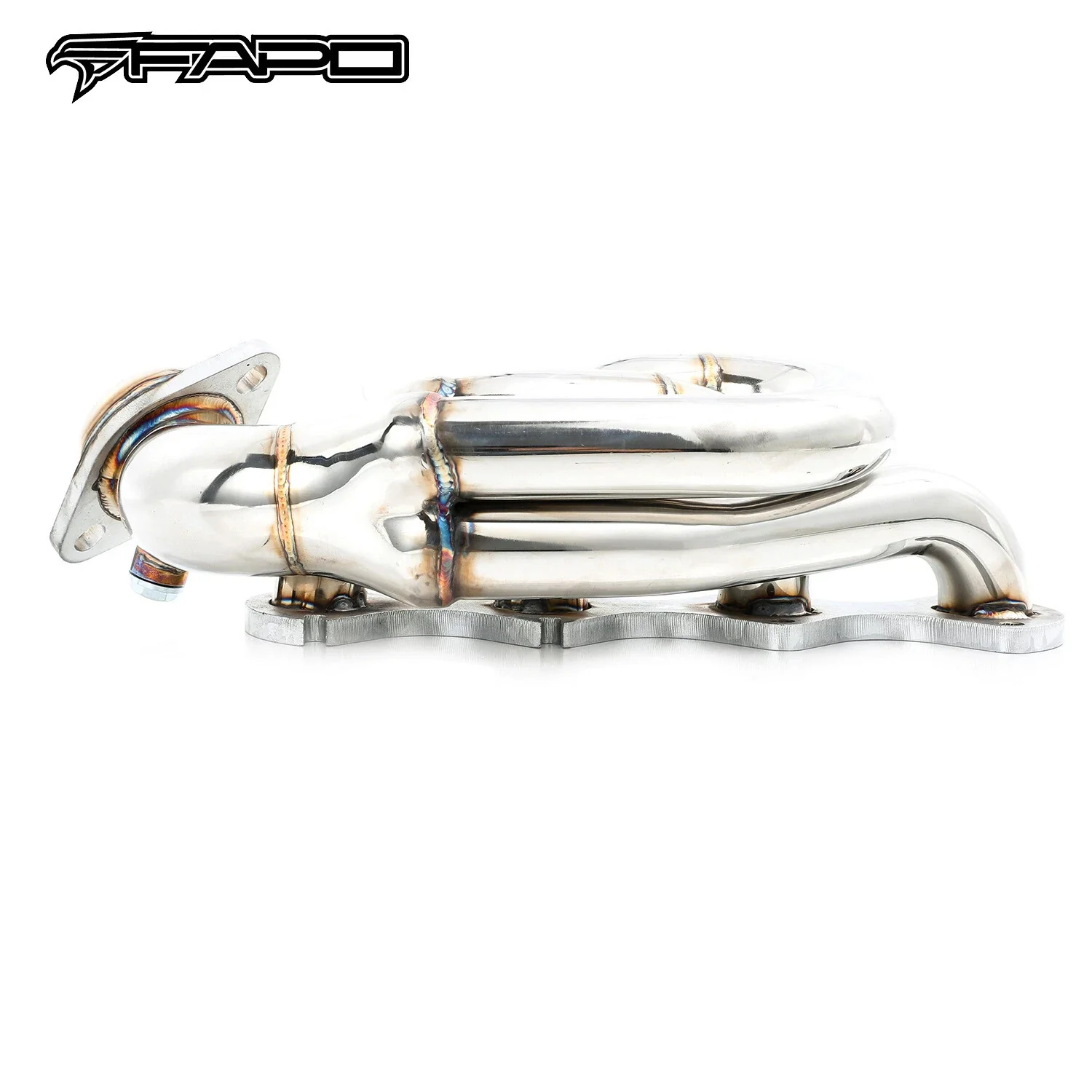 FAPO Shorty Headers for 05-10 Ford Mustang GT Shelby Bullitt Lujo 4.6L Modular - Image 3