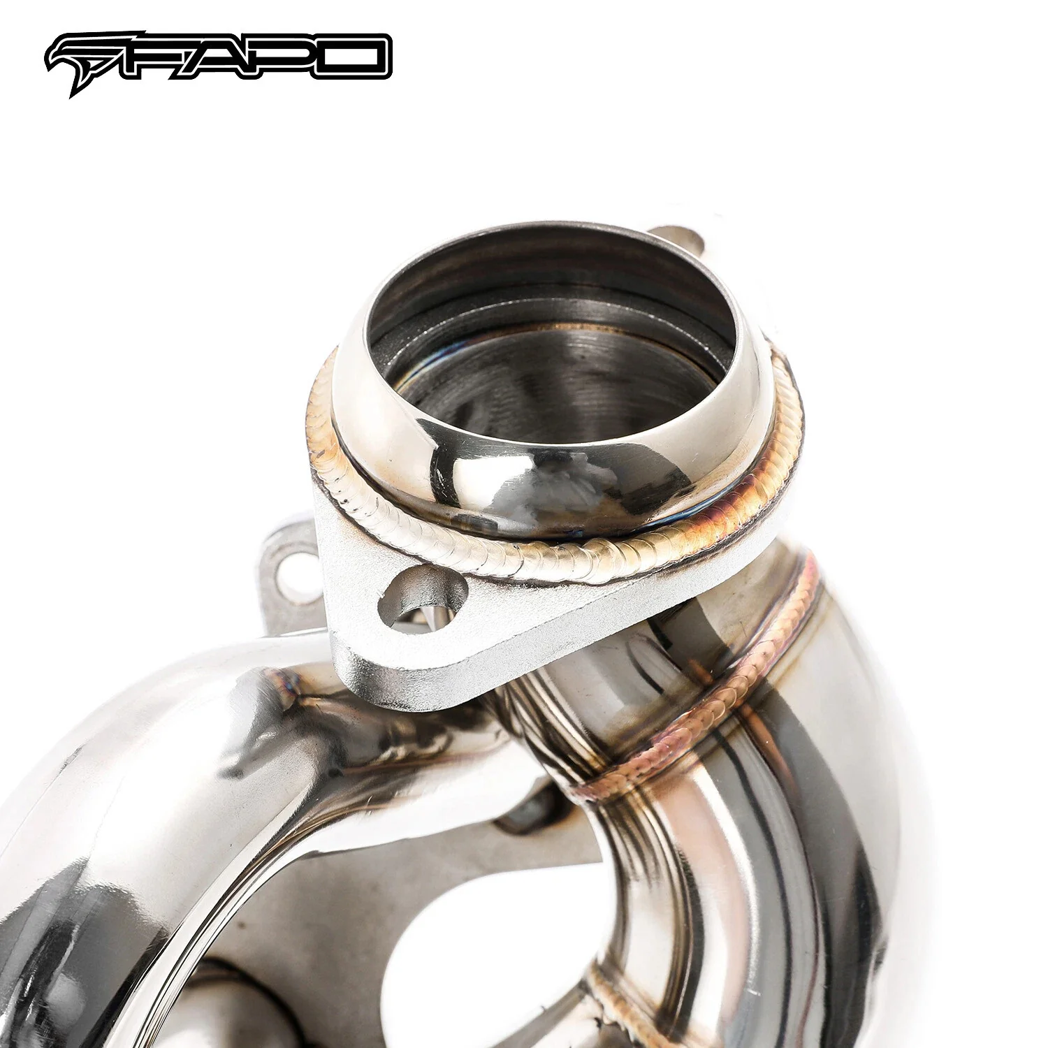 FAPO Shorty Headers for 05-10 Ford Mustang GT Shelby Bullitt Lujo 4.6L Modular - Image 6