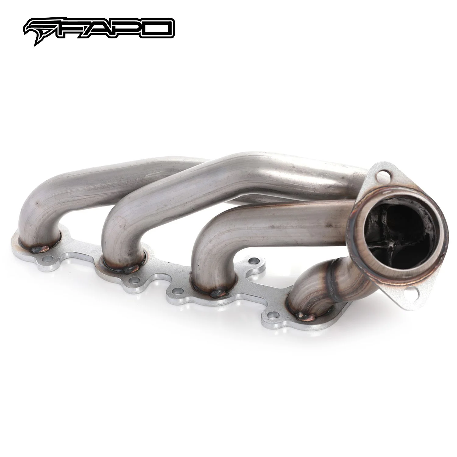 FAPO Shorty Headers for Ford F-150 11-14 5.0L V8 1-5/8  EXHAUST MANIFOLD 409SS - Image 6