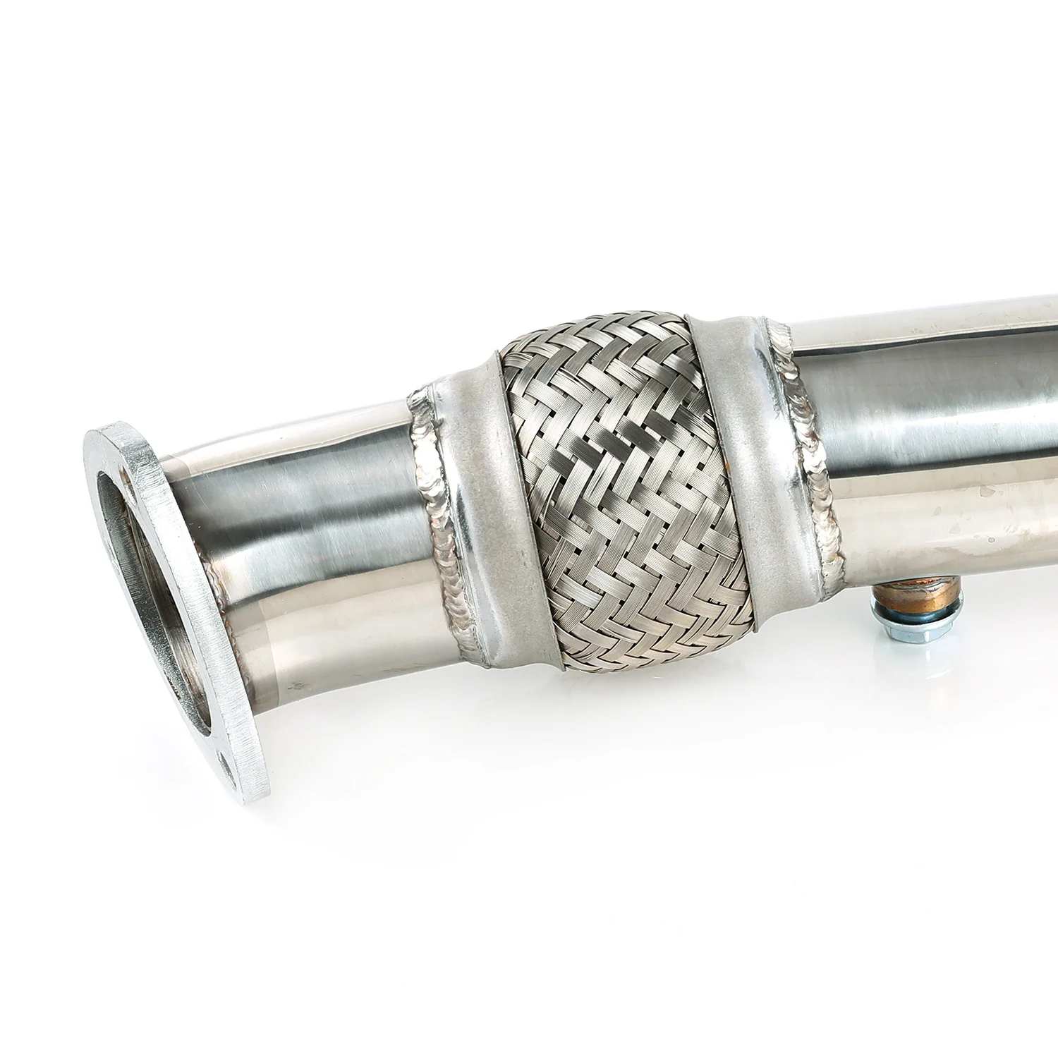 FAPO TURBO DOWNPIPE FOR 99-05 VW GOLF MK4 JETTA BEETLE A3 TT 1.8T 3  Down Pipe - Image 4