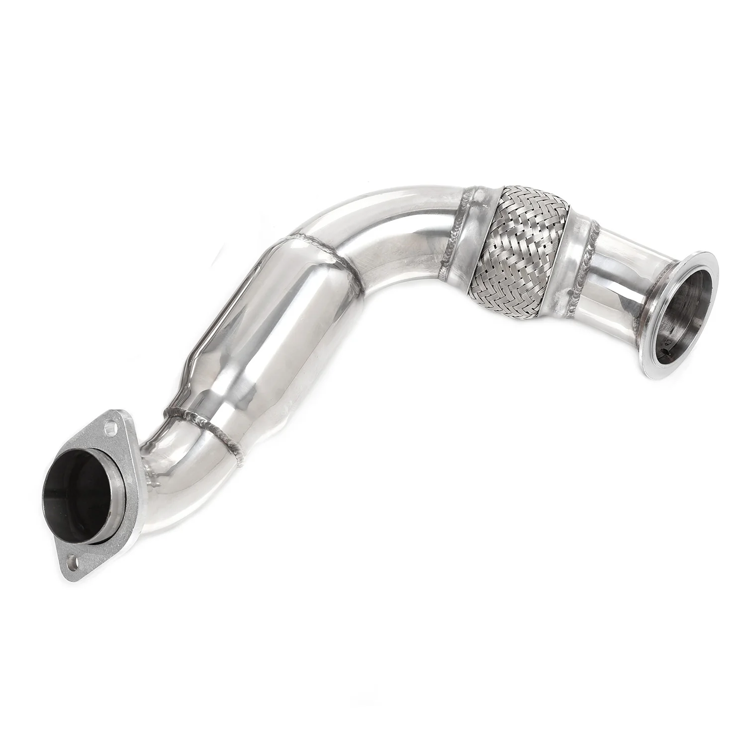 FAPO TURBO EXHAUST DOWNPIPE FOR 08-14 BMW 650i X6/X5/5/6/7-SERIES N63B44 4.4 V8 - Image 6
