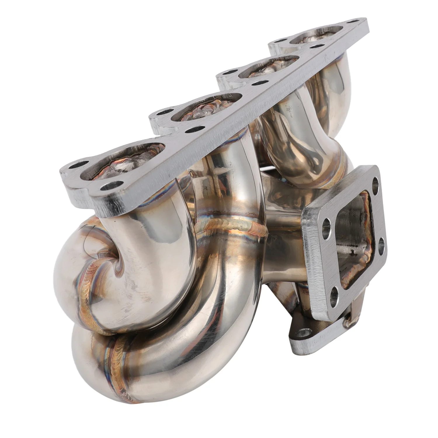 FAPO Turbo Manifold for Honda Civic del Sol CRX D15 D16 SOHC T3 38mm WG Ram Horn - Image 4