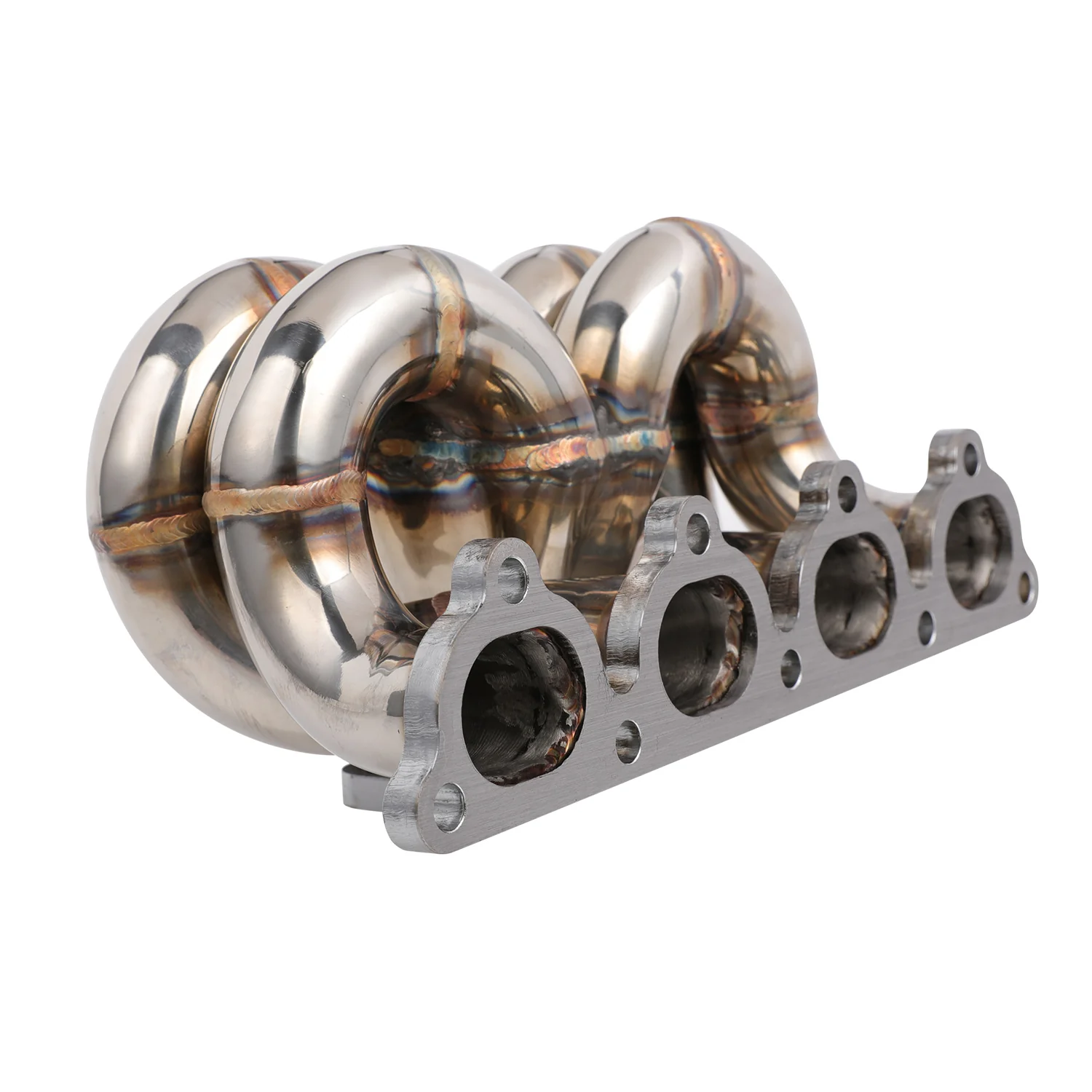 FAPO Turbo Manifold for Honda Civic del Sol CRX D15 D16 SOHC T3 38mm WG Ram Horn - Image 8