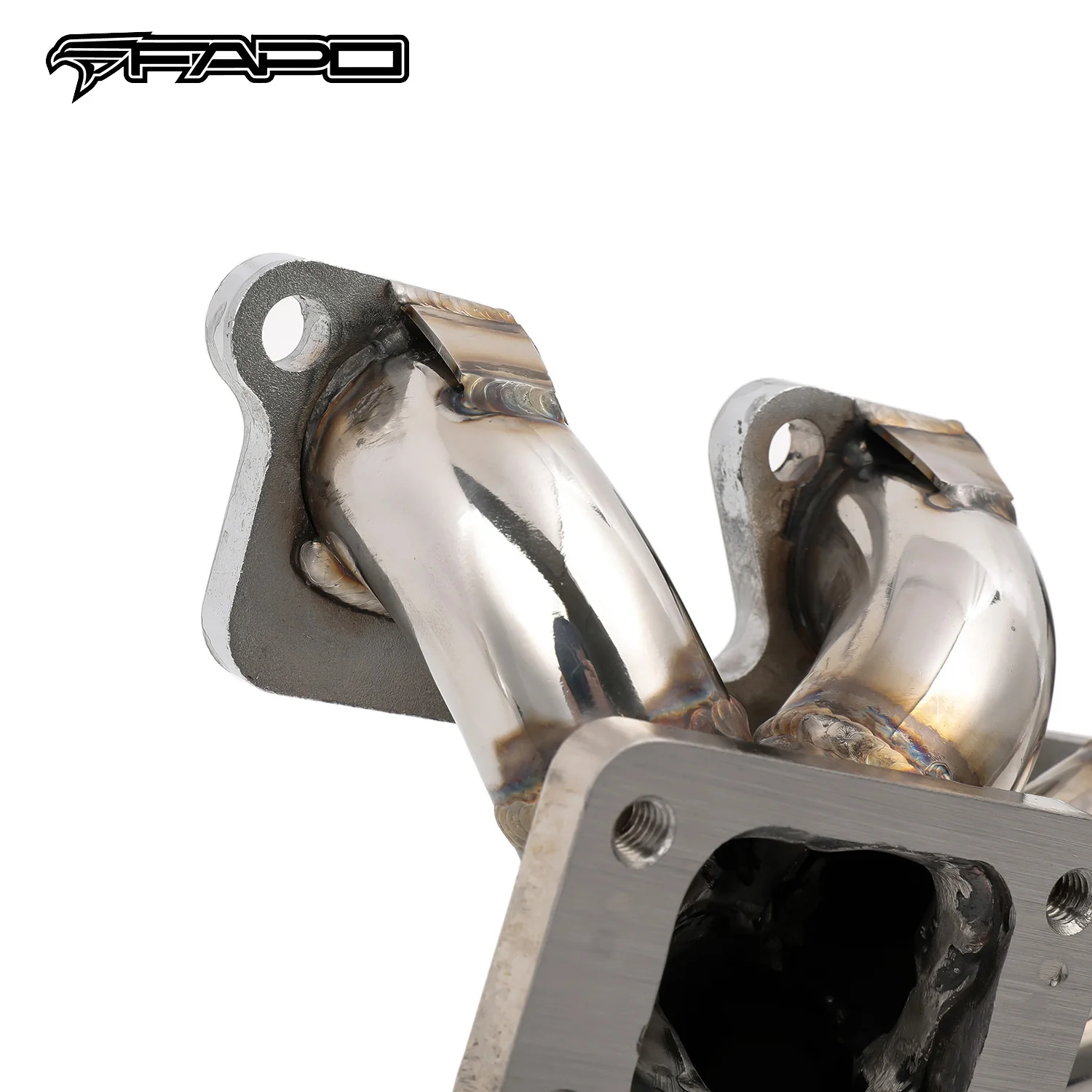 FAPO Turbo Manifold T3 for 83-89 Ford Mustang SVO Thunderbird Mercury Cougar XR-7 Merkur XR4Ti 2.3L Side Mount - Image 6