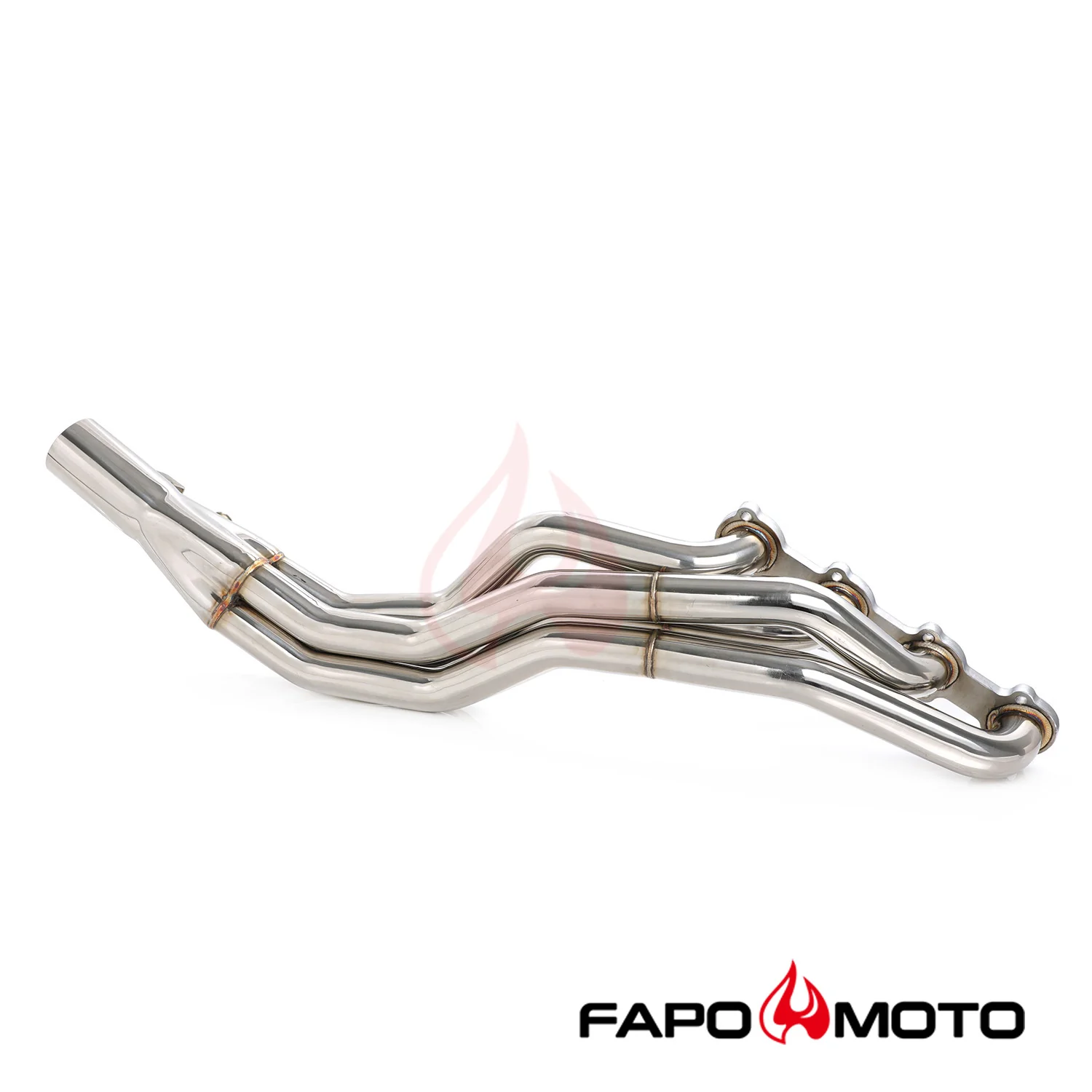 FAPO Long Tube Headers Manifolds for 03-06 Mercedes AMG E55 CLS55 M113 X-Pipe FE635110 - Image 5