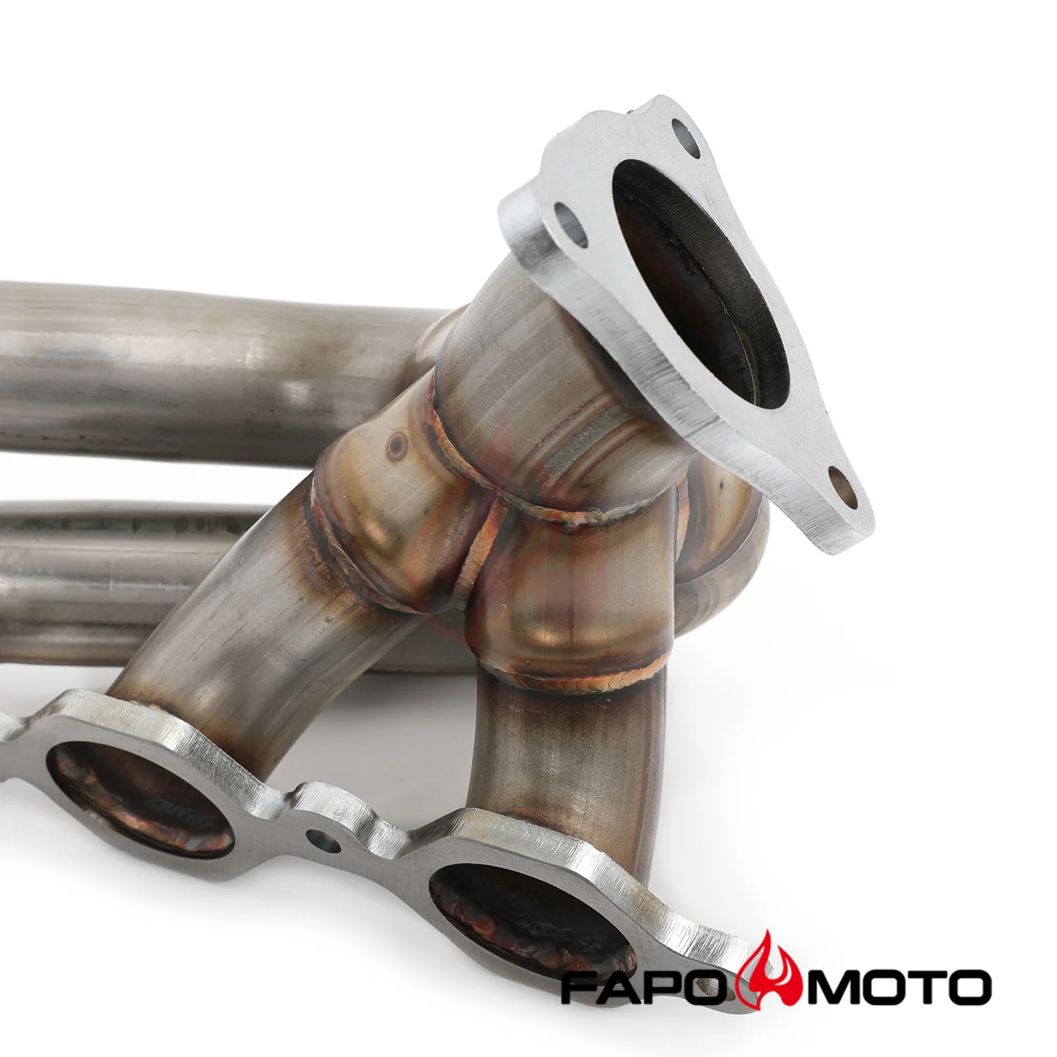 FAPO Shorty Headers for 14-18 Chevy Silverado GMC Sierra 1500 5.3L V8 1-7/8  Primary 409SS FE640160 - Image 4