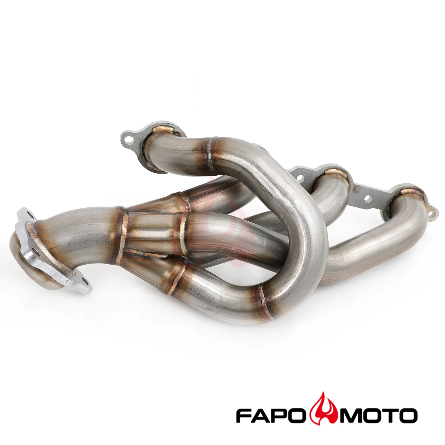 FAPO Shorty Headers for 08-13 Chevy Silverado GMC Sierra 1500 5.3L V8 1-3/4 Primary 409SS FE640170 - Image 3