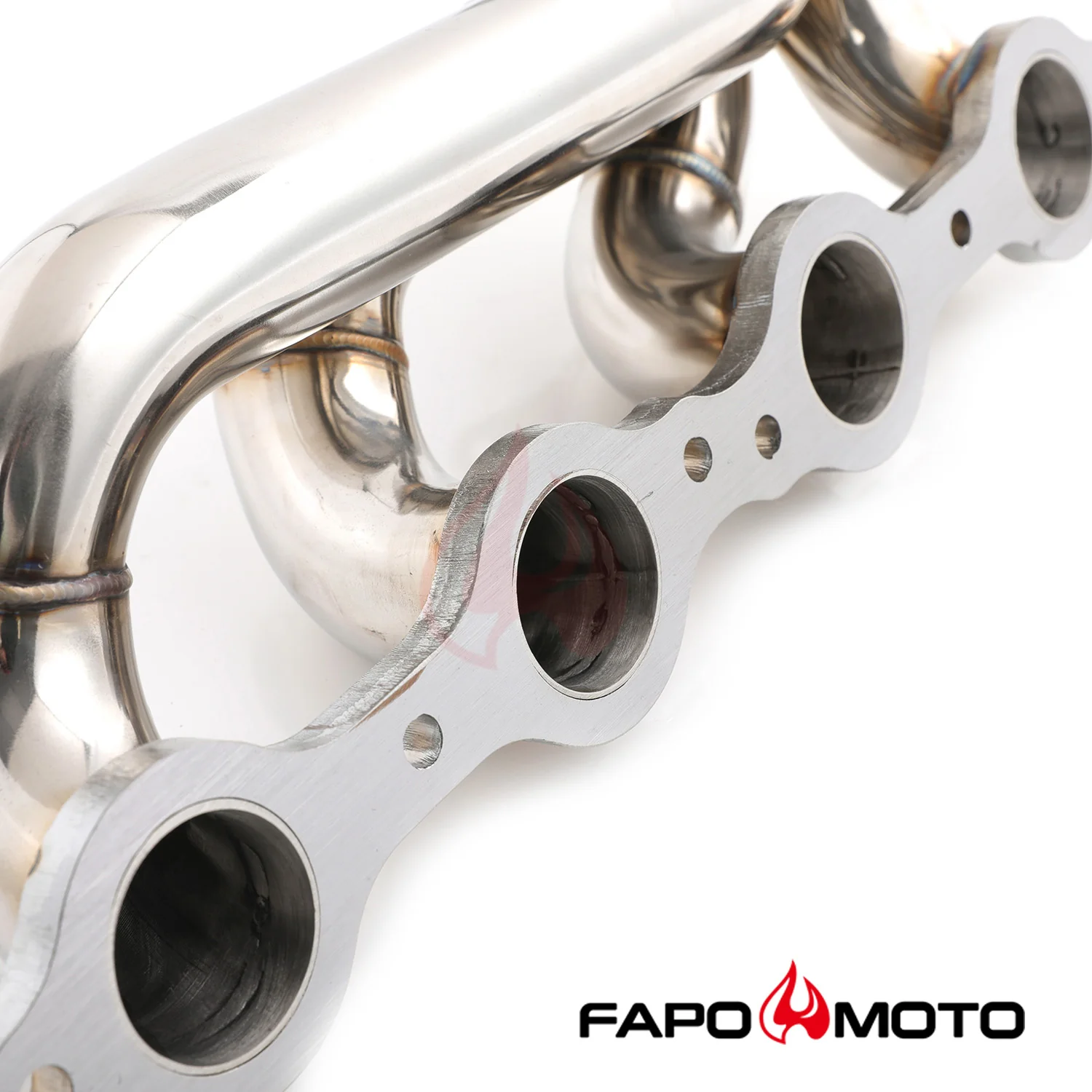Shorty Headers compatible with 03-06 Chevy GMC Silverado Sierra 1500HD 2500HD Tahoe Yukon Suburban Cadillac Escalade 6.0L V8 FE696120 - Image 4