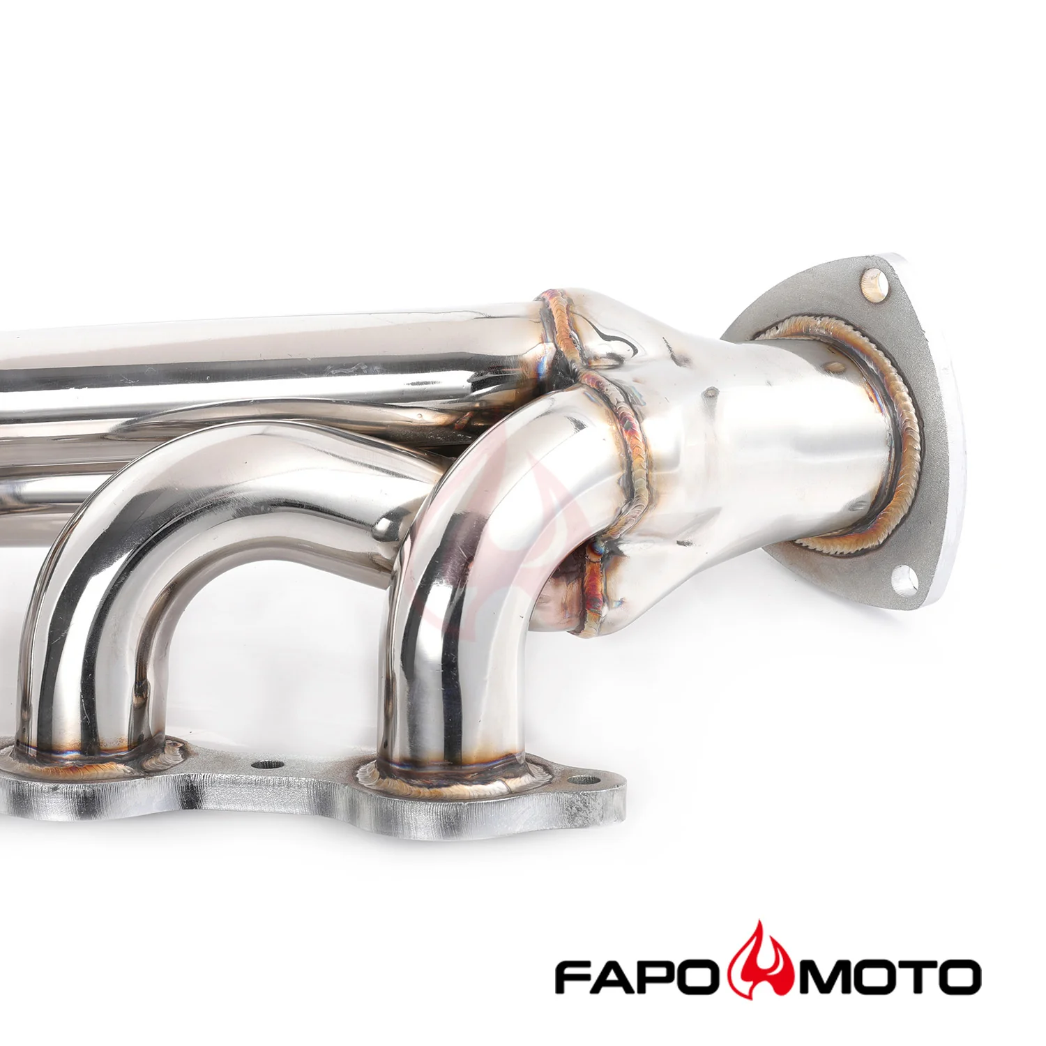 Shorty Headers compatible with 03-06 Chevy GMC Silverado Sierra 1500HD 2500HD Tahoe Yukon Suburban Cadillac Escalade 6.0L V8 FE696120 - Image 8
