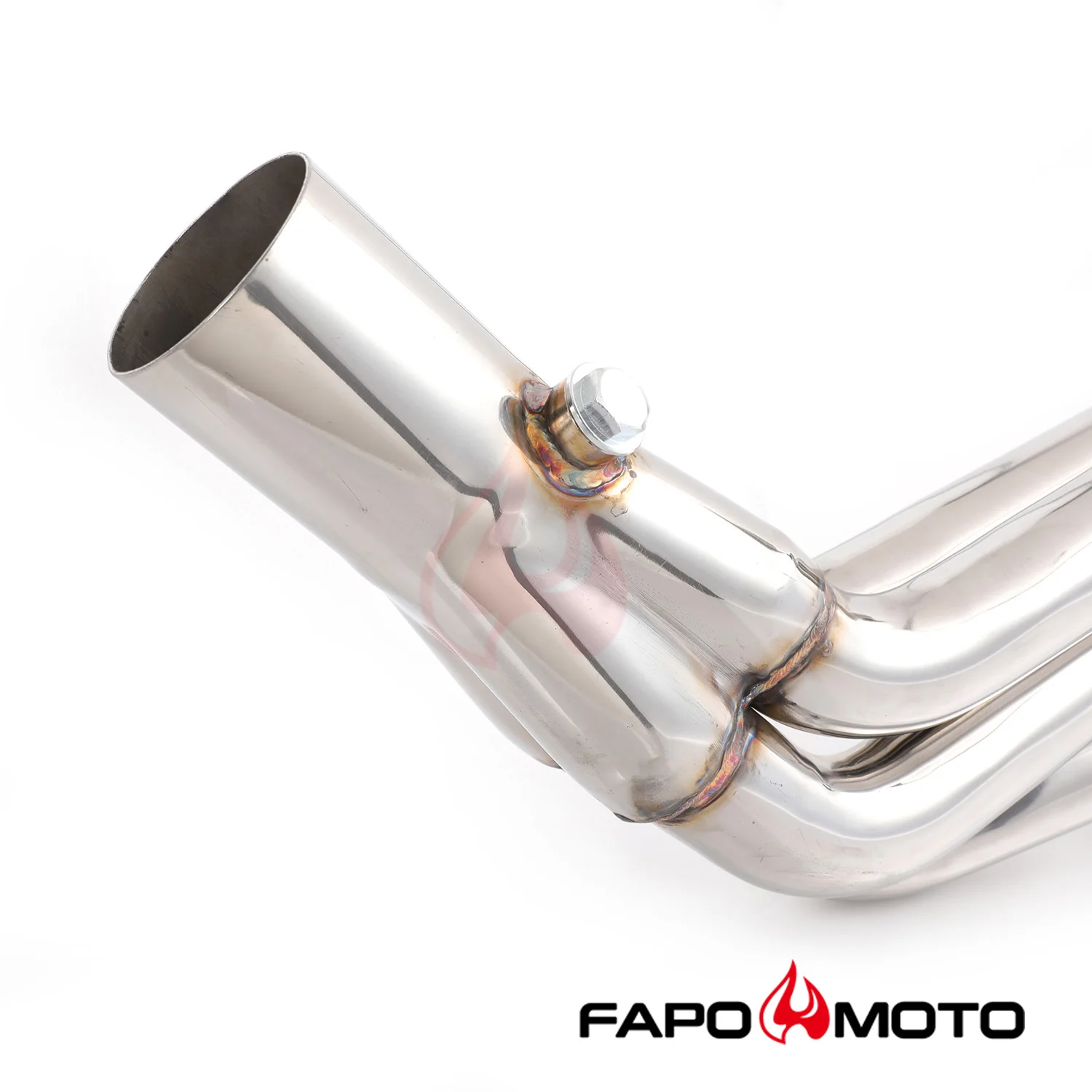 LS Swap Long Tube Header 1-7/8  compatible with Chevy GMC C10 C1500 LS1 LS2 LS3 LS6 LS7 FE696230 - Image 4