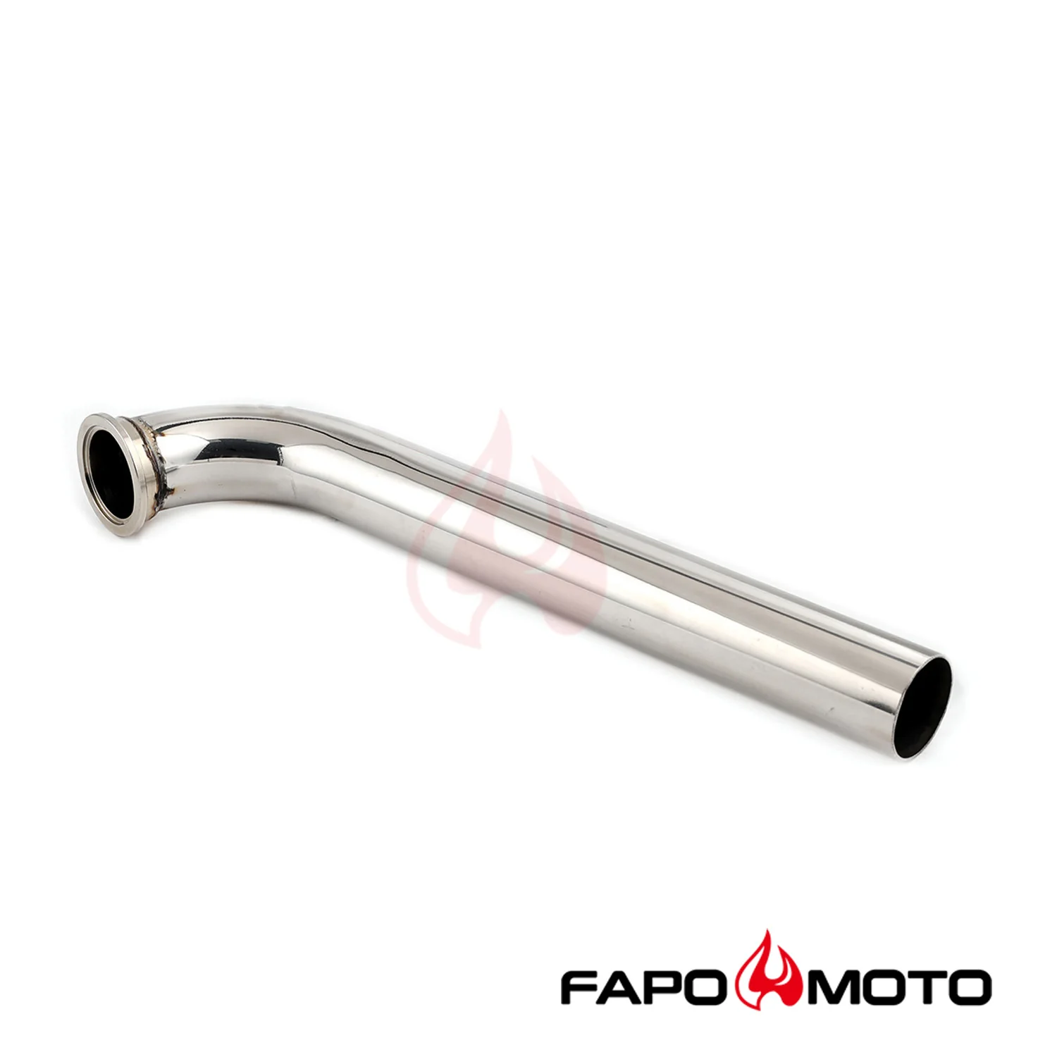Universal Dump Pipe 1.75  304SS V-Band Flanged for 44mm 60mm Wastegate FE790310
