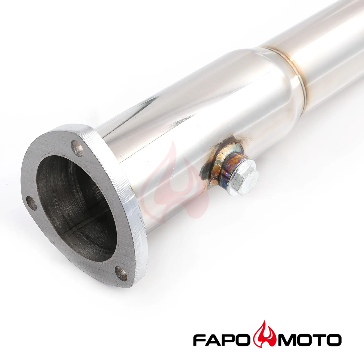 TURBO DOWNPIPE compatible with 99-05 VW GOLF MK4 JETTA BEETLE A3 TT 1.8T 3 Down Pipe FE792810 - Image 7