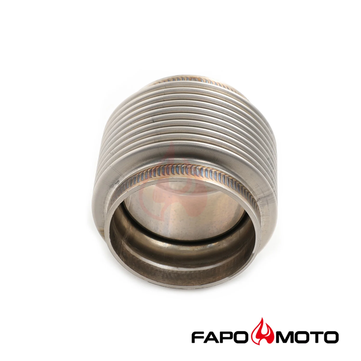2.25  ID T304 SS EXHAUST FLEX BELLOWS 2.55  Long Flex Joint Pipe ULTRA STRONG FE902310 - Image 6