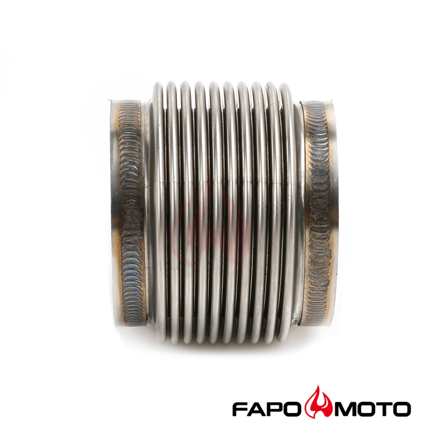 2.5 ID T304 SS EXHAUST FLEX BELLOWS 2.55 Long Flex Joint Pipe ULTRA STRONG FE902510 - Image 6