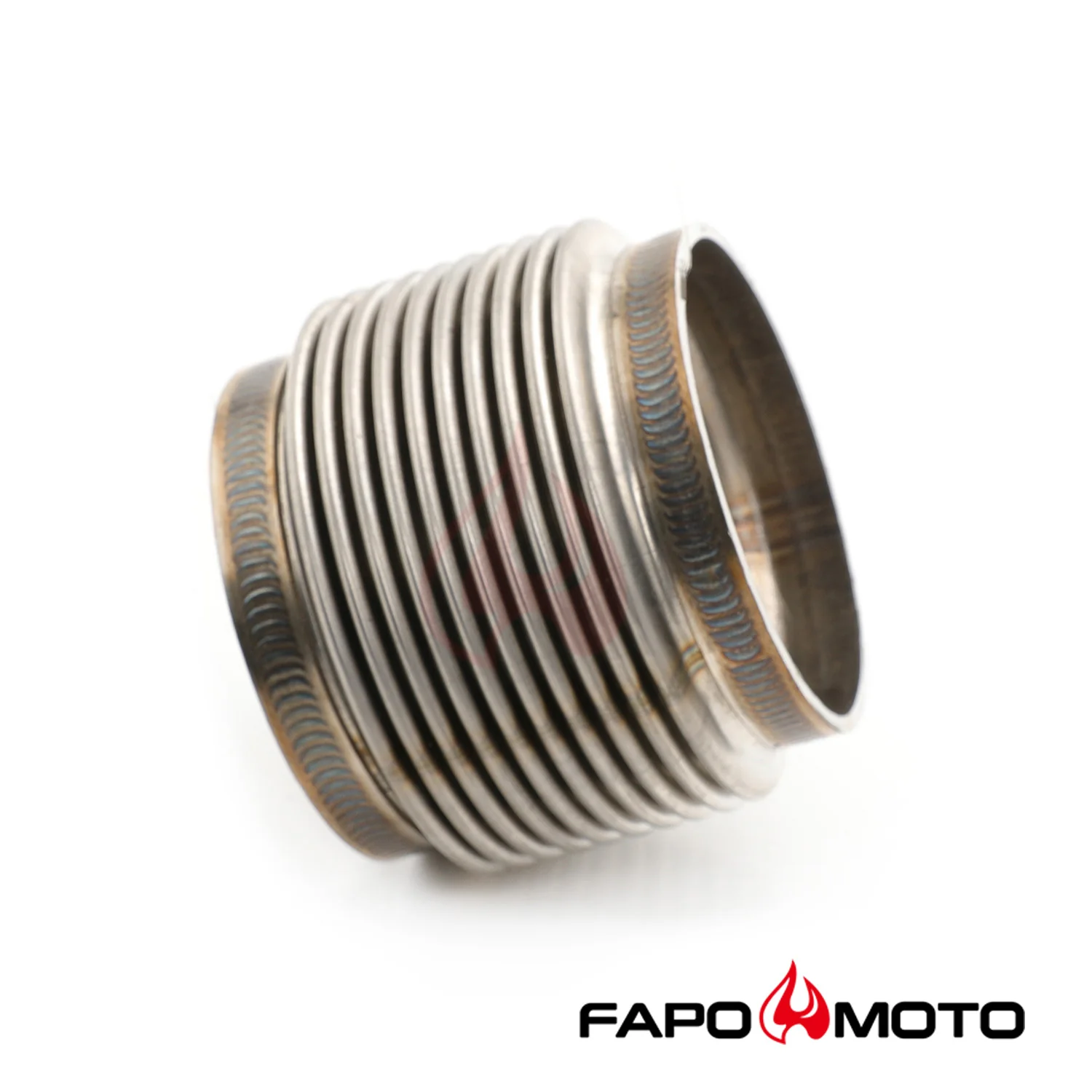 2.5 ID T304 SS EXHAUST FLEX BELLOWS 2.55 Long Flex Joint Pipe ULTRA STRONG FE902510 - Image 7