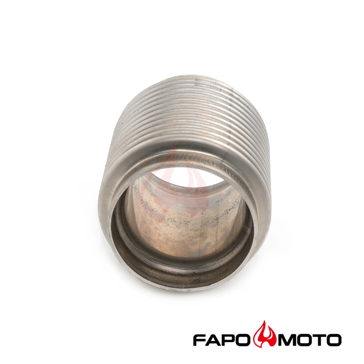 2.75   ID T304 SS EXHAUST FLEX BELLOWS 4  Long Flex Joint Pipe ULTRA STRONG FE902810 - Image 2