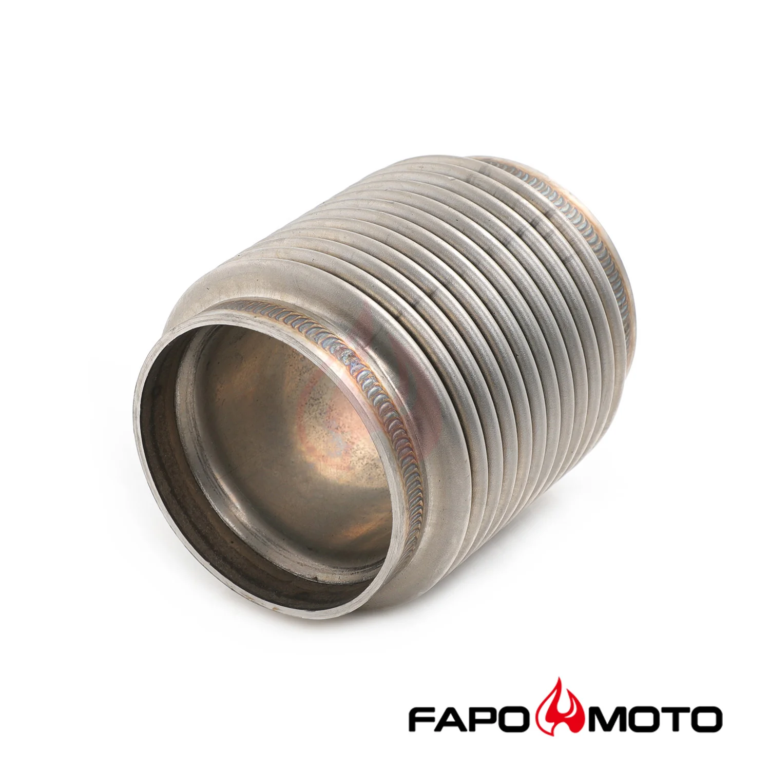 2.75   ID T304 SS EXHAUST FLEX BELLOWS 4  Long Flex Joint Pipe ULTRA STRONG FE902810 - Image 3