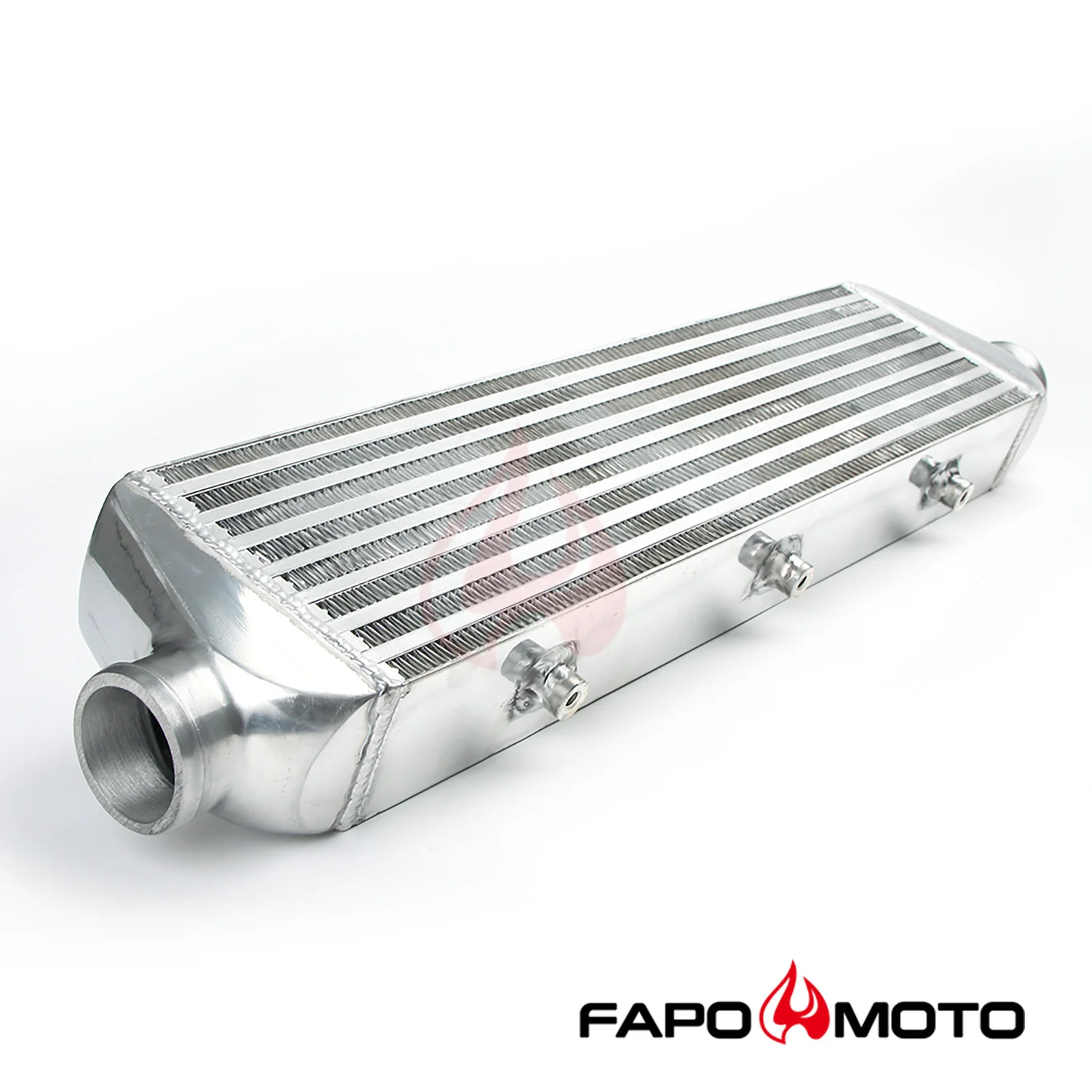FAPO 27 x6 x2.5  FMIC UNIVERSAL ALUMINUM TURBO INTERCOOLER 2.25  IN/OUTLET FI500310 - Image 2