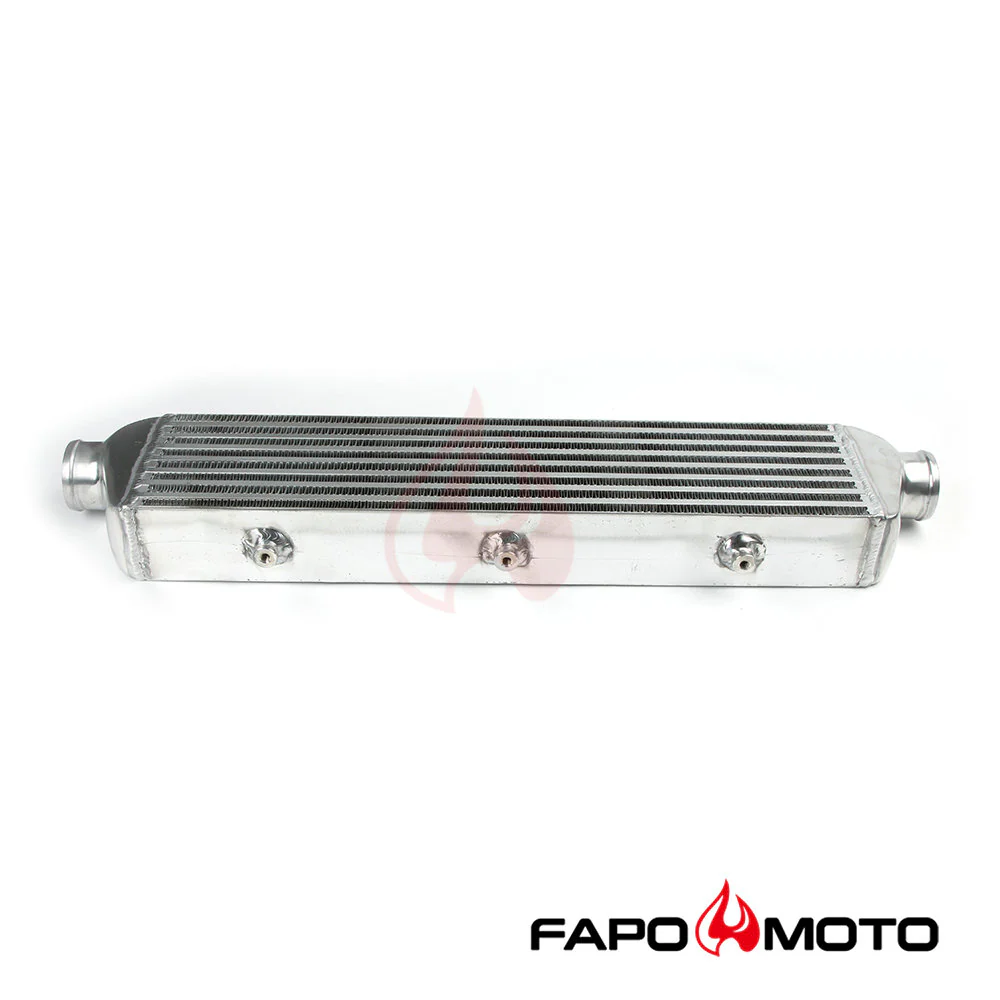 FAPO 27 x6 x2.5  FMIC UNIVERSAL ALUMINUM TURBO INTERCOOLER 2.25  IN/OUTLET FI500310 - Image 3