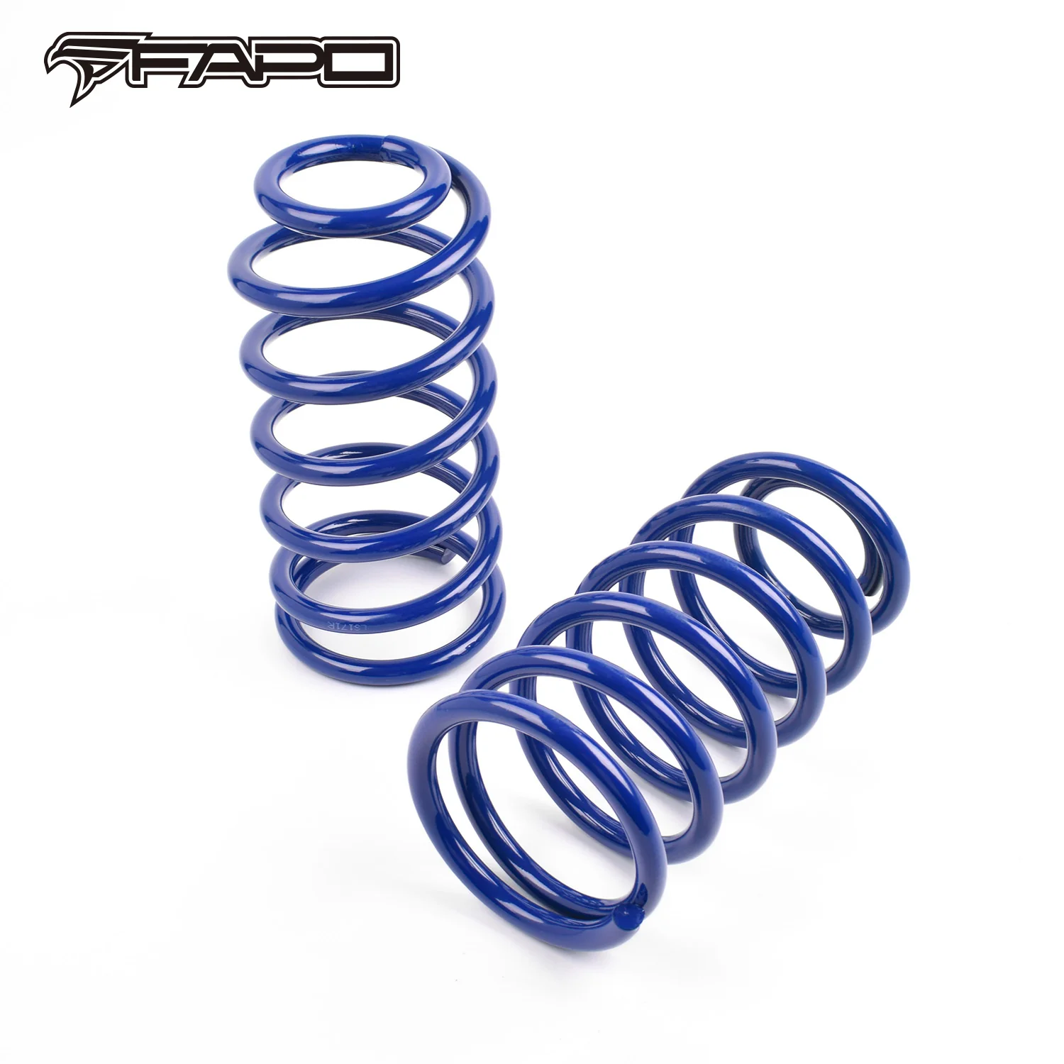 Lowering Springs compatible with Ford Mustang 1979-2004 1.5 F/1.5 R V6 V8 GT BLUE 1.5in  Drop Suspension FL017110 - Image 3