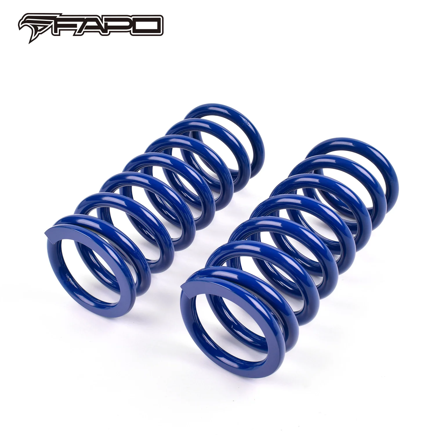 Lowering Springs compatible with Ford Mustang 1979-2004 1.5 F/1.5 R V6 V8 GT BLUE 1.5in  Drop Suspension FL017110 - Image 4