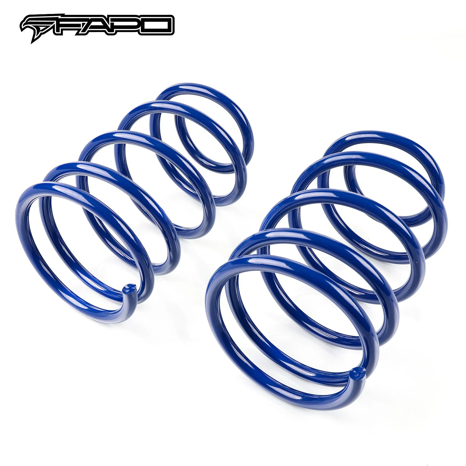 Lowering Springs compatible with Ford Mustang 2005-2014 1.5 F/1.5 R V6 V8 GT BLUE 1.5in  Drop Suspension FL017310 - Image 3