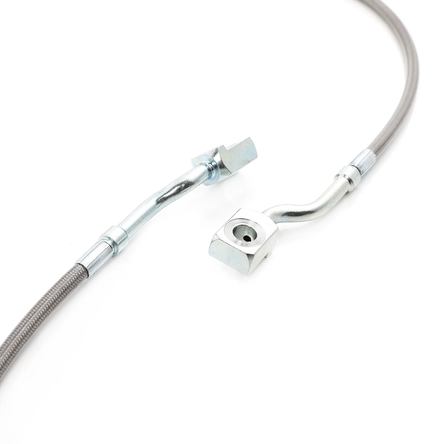 Front Stainless Steel Extended Brake Lines For 07-18 Silverado Sierra 5-7.5"lift - Image 7
