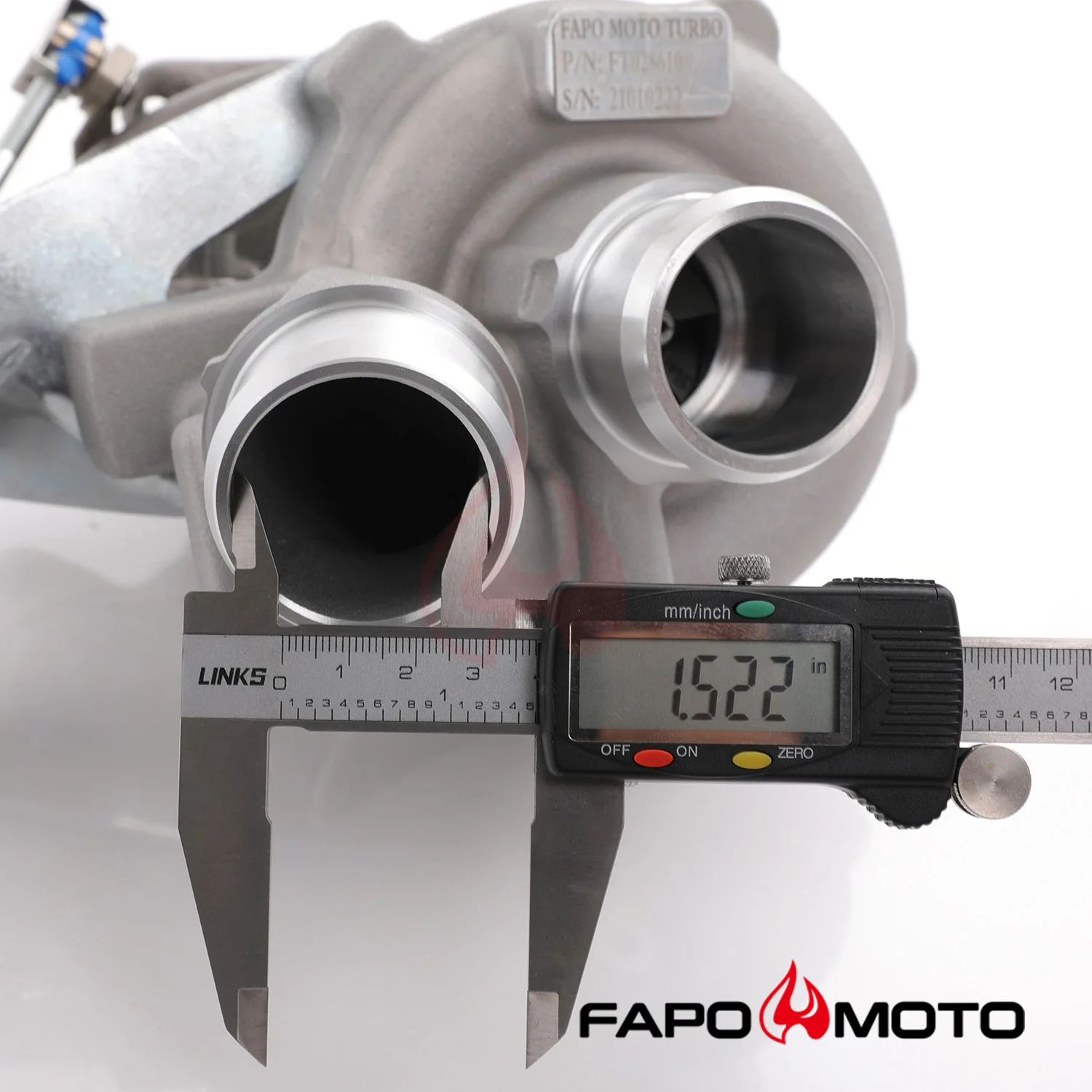 FAPO Twin Turbos compatible with 2013-2016 Ford F-150 Pickup Expedition Transit Navigator 3.5L V8 K03 0469 0470 FT028610+FT028710 - Image 4